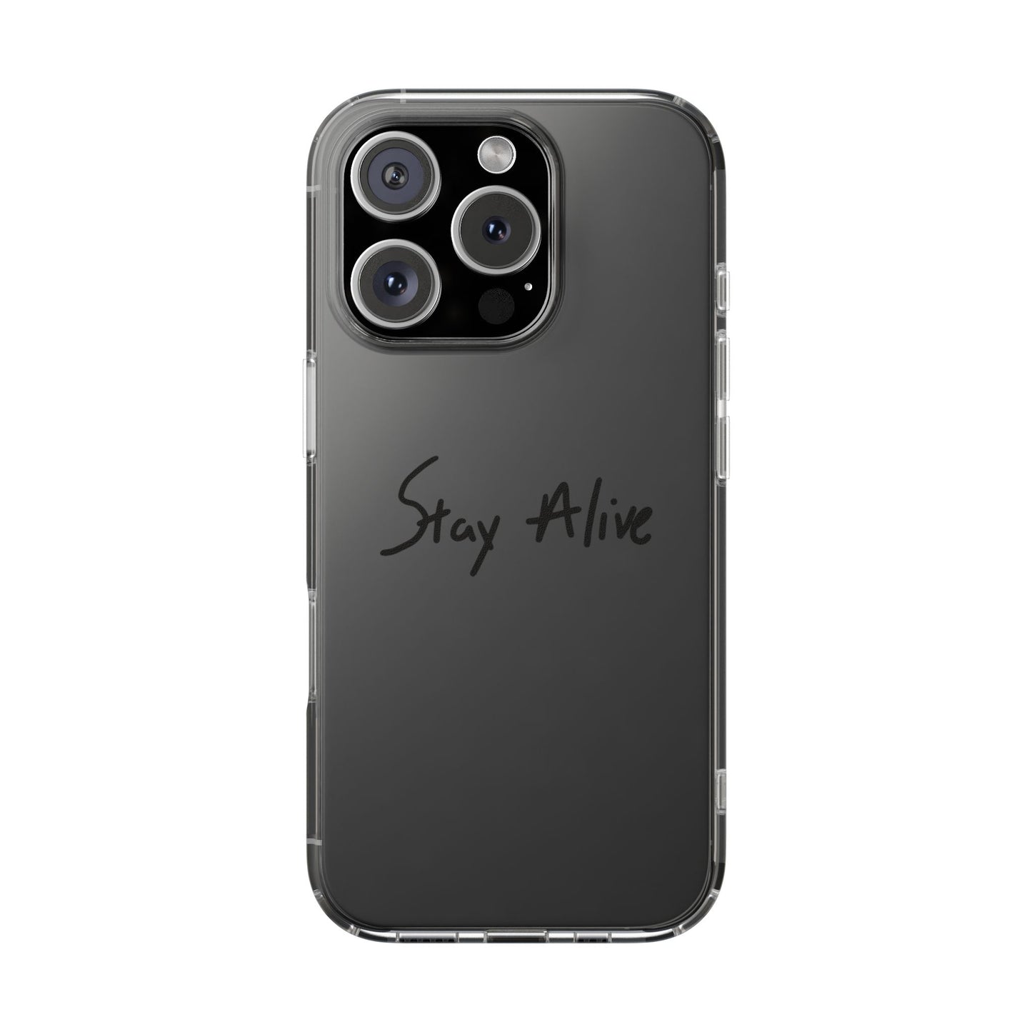 Shadow Pulse Clear Case