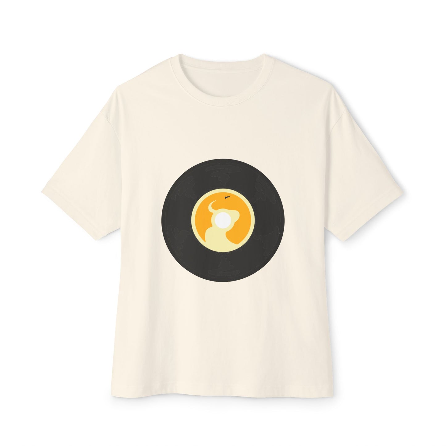 Crypto Rodeo Round Unisex Oversized Boxy Tee