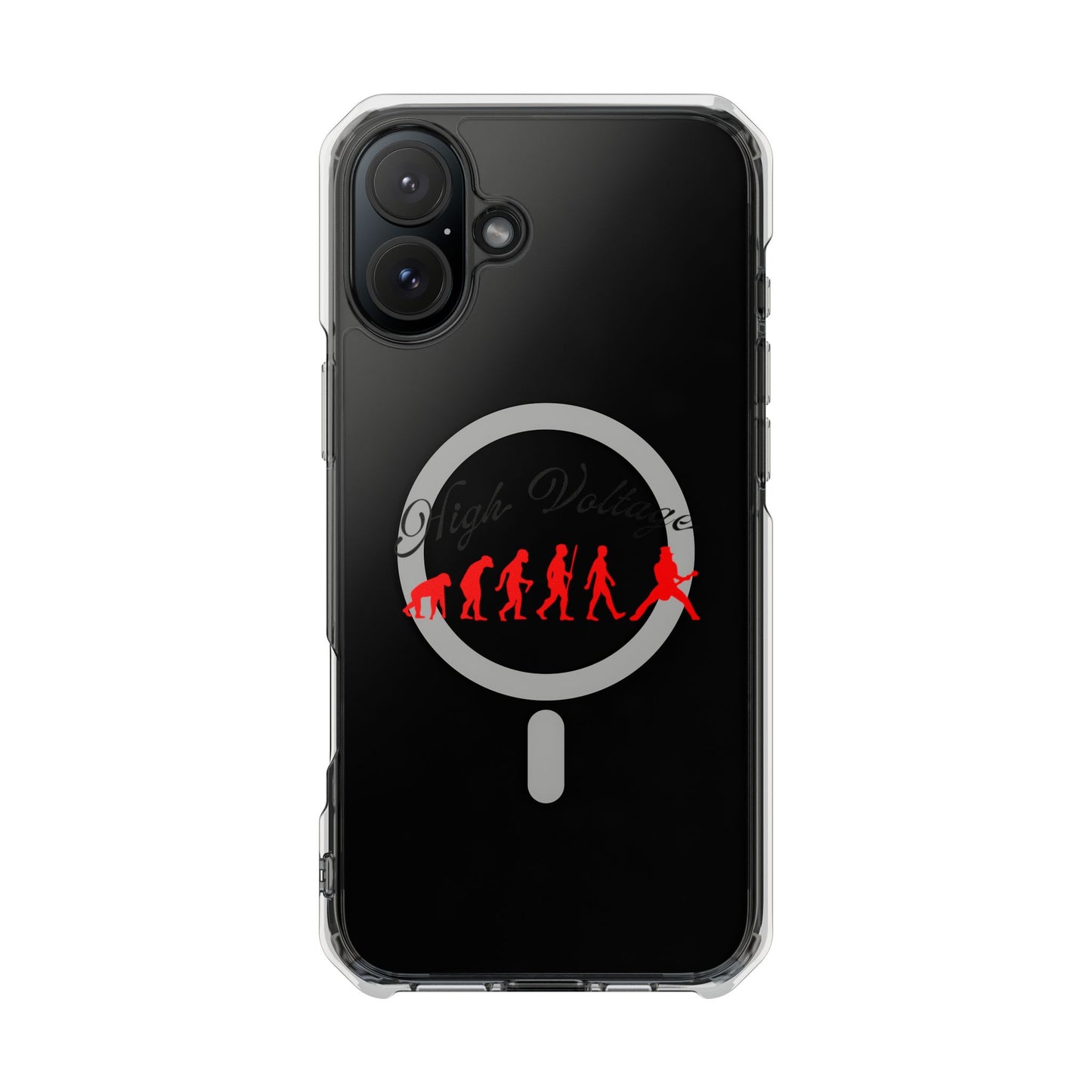 Heavy Riff Emblem Magnetic Clear Impact case