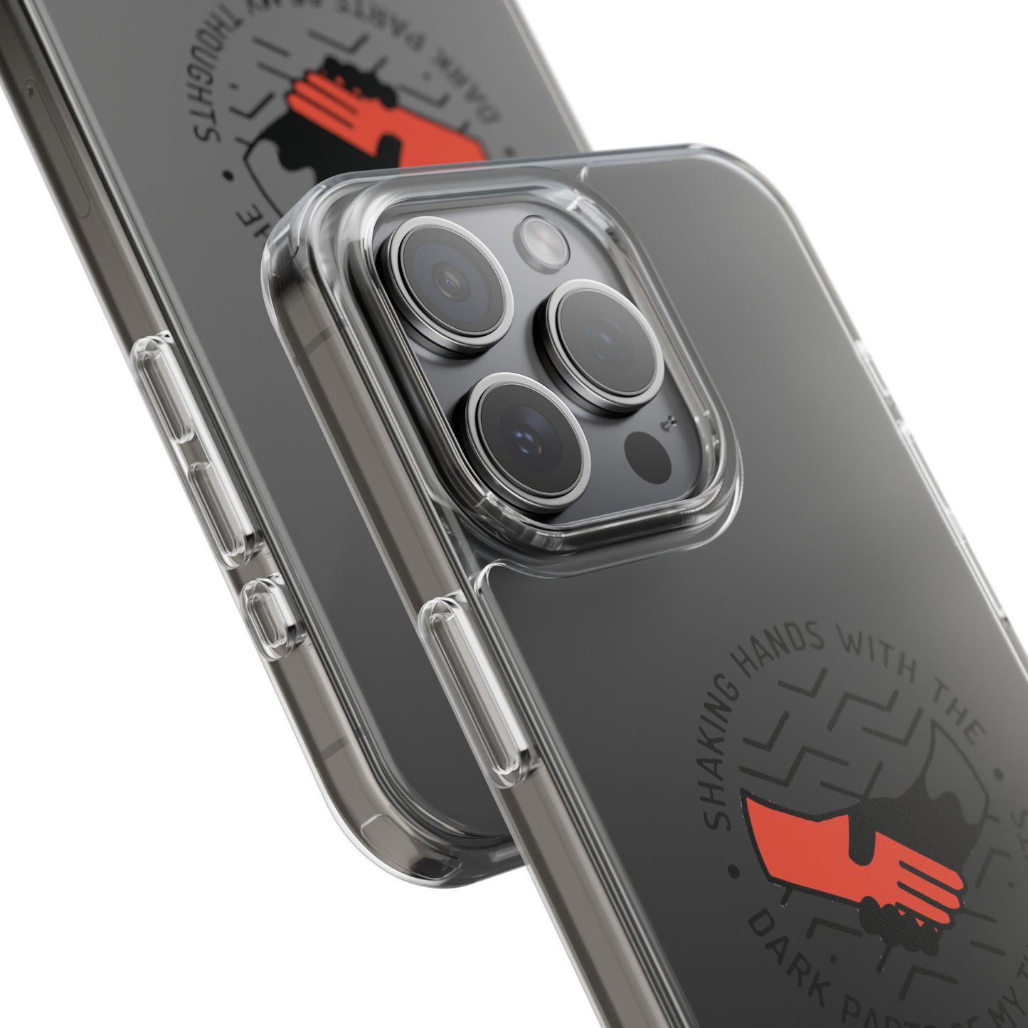 Dark Grip Clear Case
