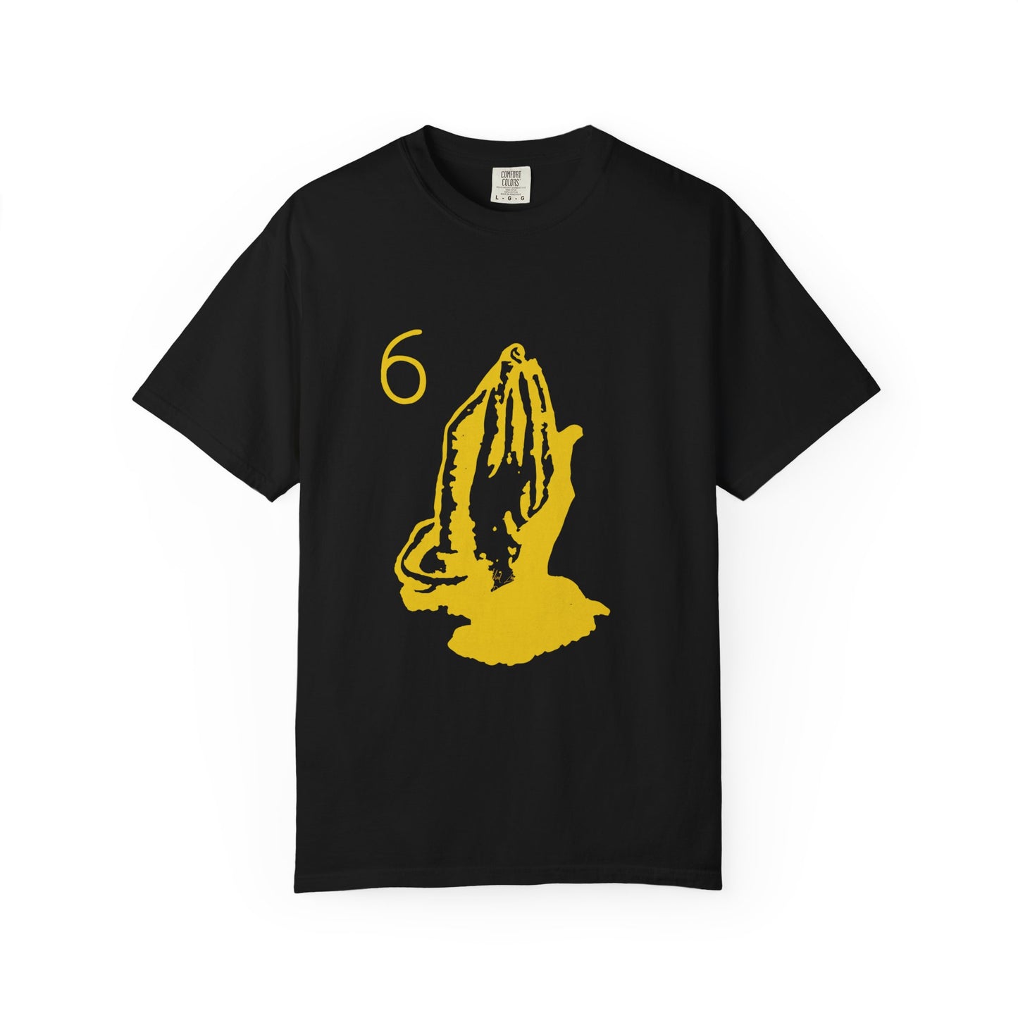 6 God Prayer Hands Dyed Tshirt