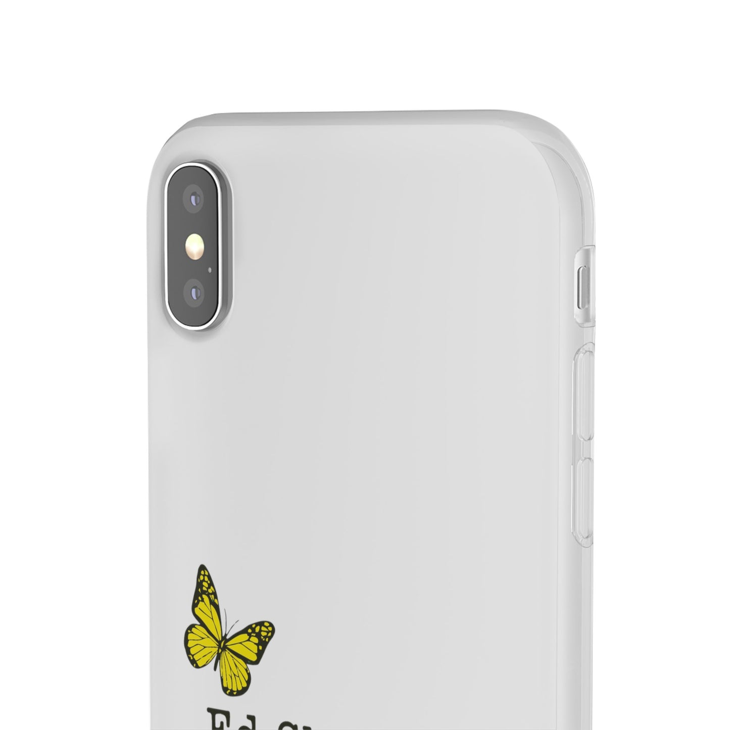 Flexi Case – Ed Sheeran butterfly edition (iPhone X–16 Pro Max)