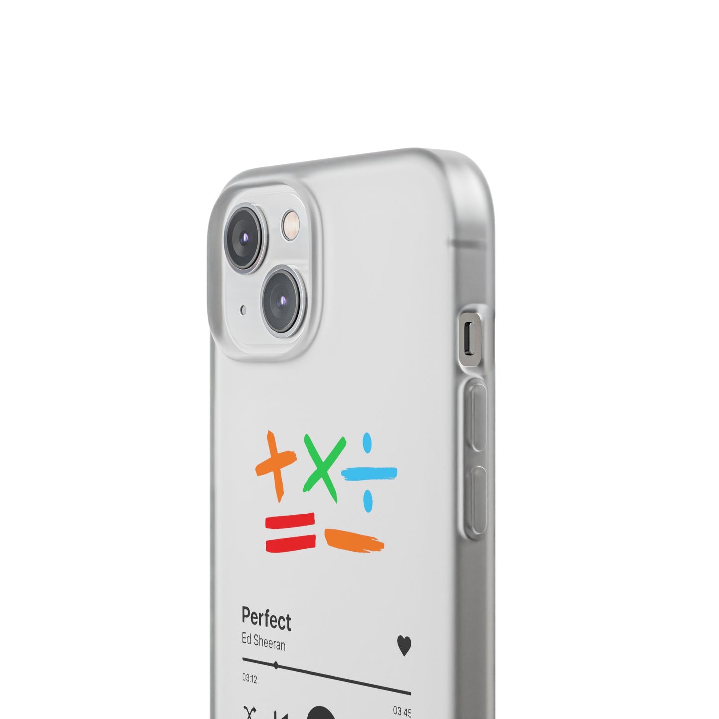Flexi Case – Ed Sheeran Music Design (iPhone X–16 Pro Max)
