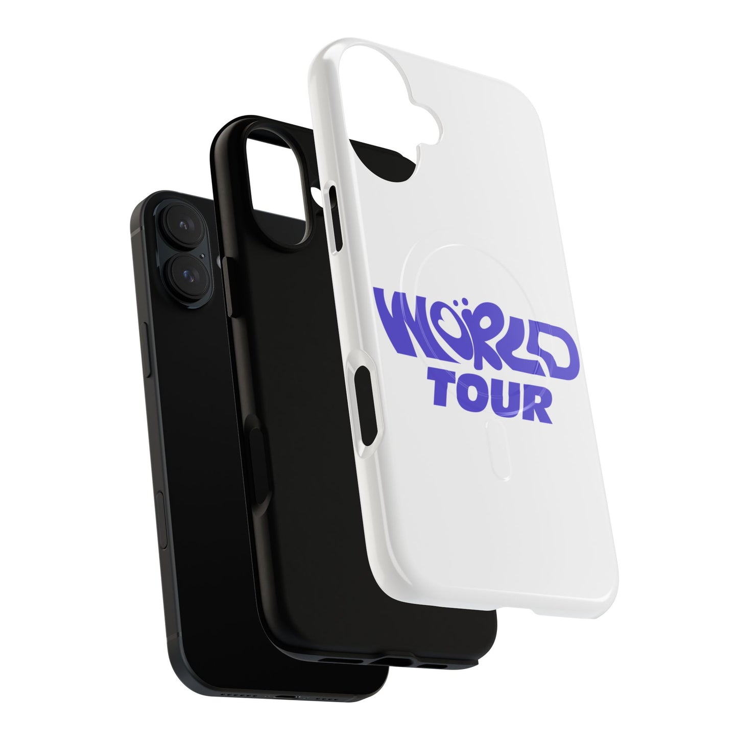 World Tour Bubble Letter Tough Magnetic phone case