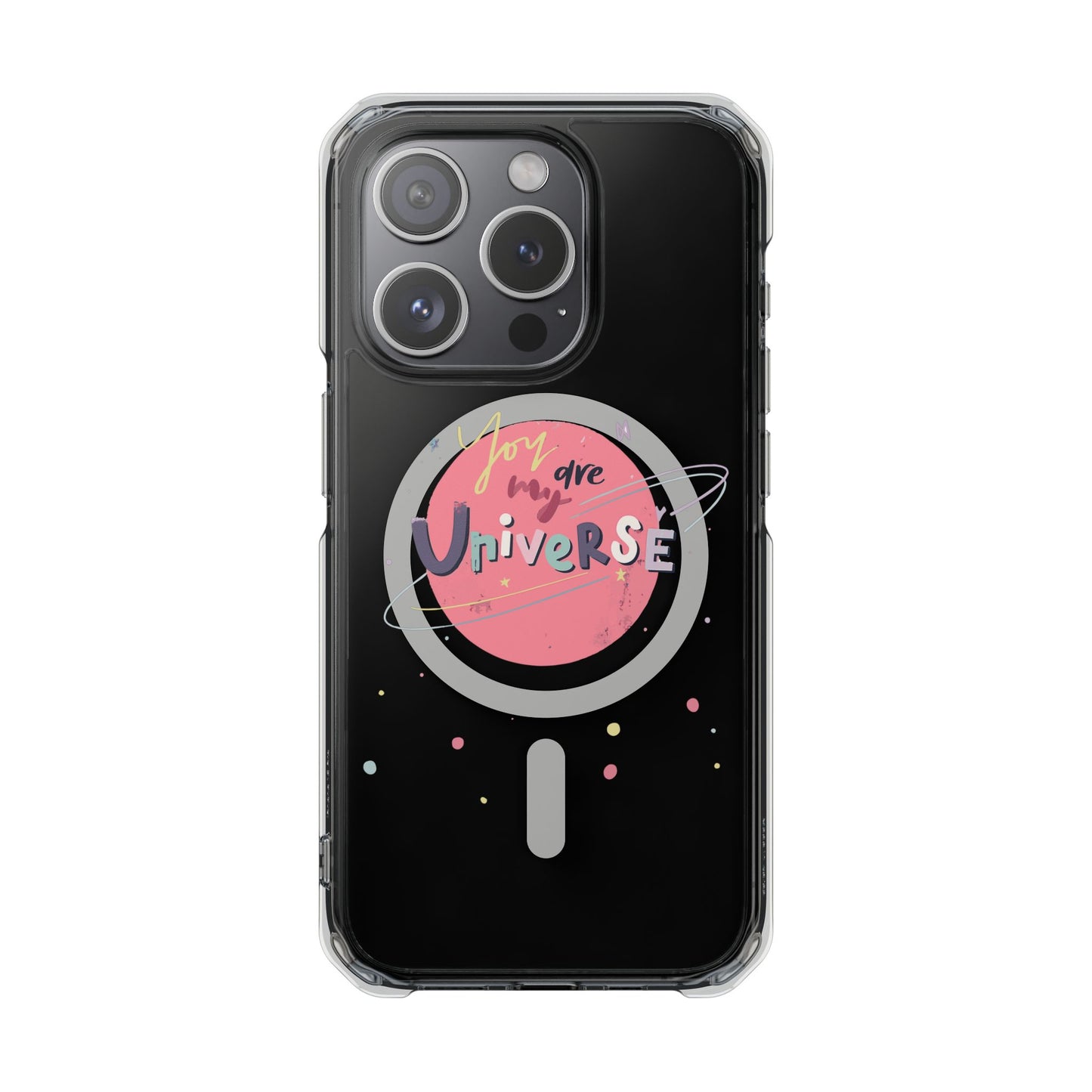 Pastel Planet & Universe Magnetic Clear Impact case