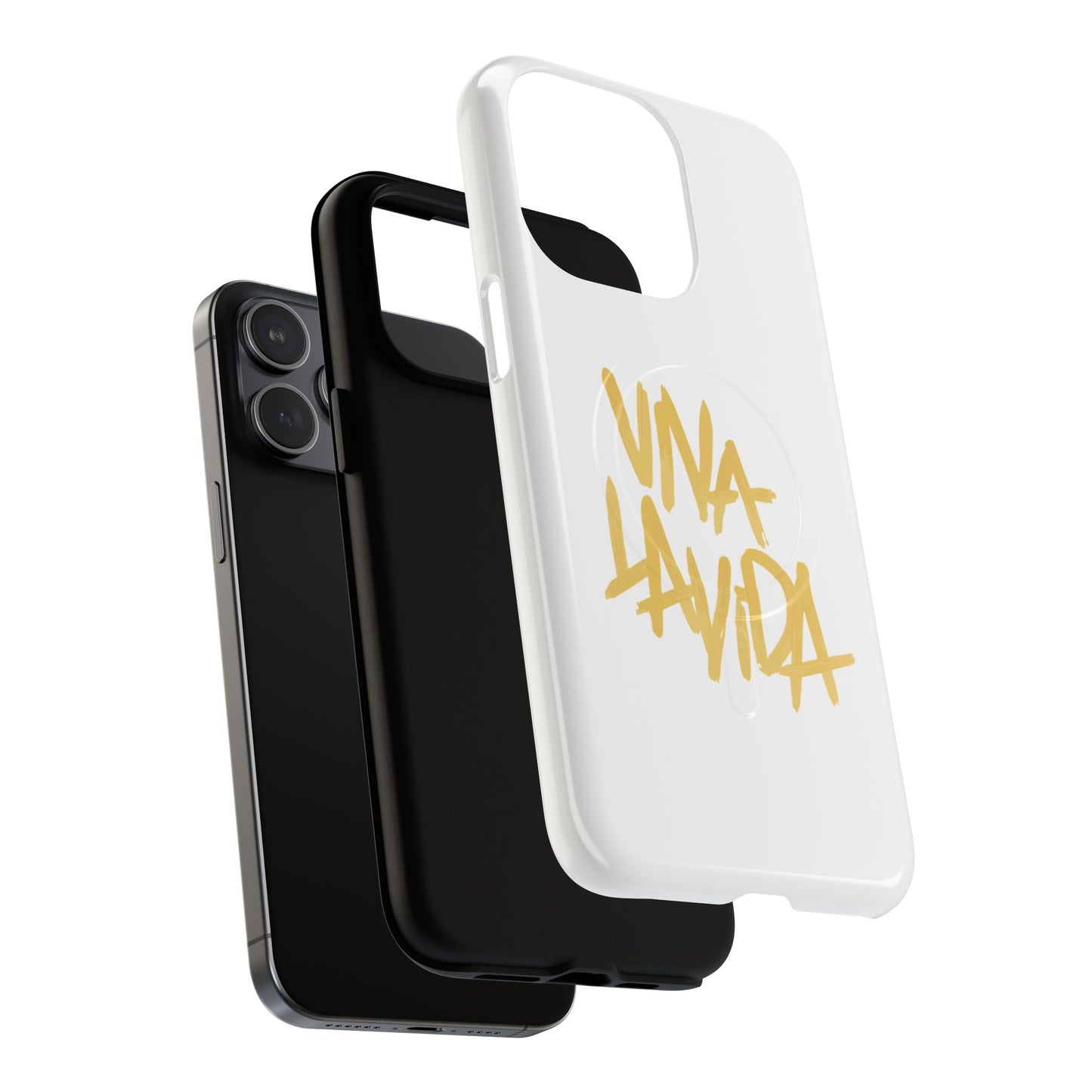 Golden Brush Script Tough Magnetic Case