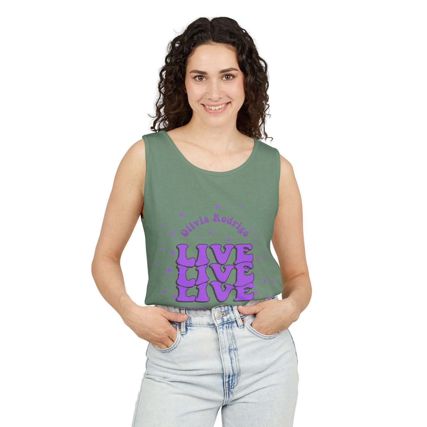 Olivia Rodrigo Live World Tour-Dyed Tank Top