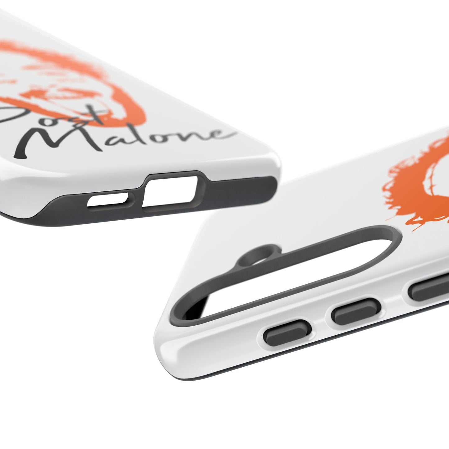 Tough Samsung Case (S20–S25) – Post Malone Name Design with Picture