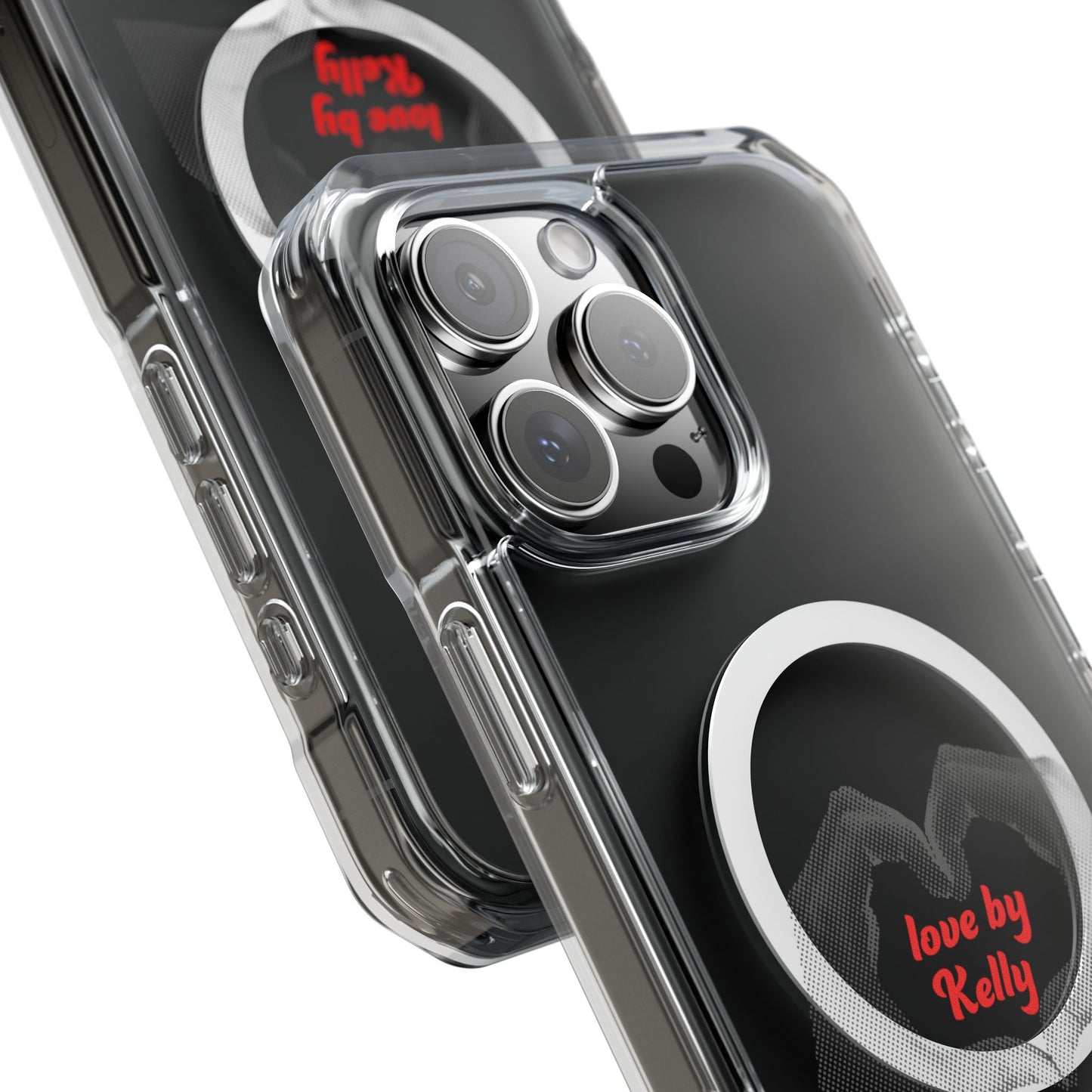 Love Echo by K Magnetic clear Impact Case