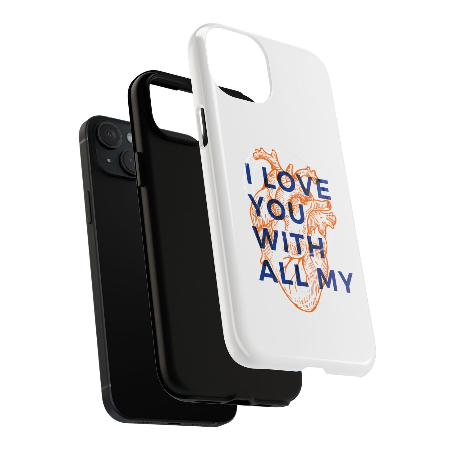 All My Heart Anatomical Art Tough Magnetic Case