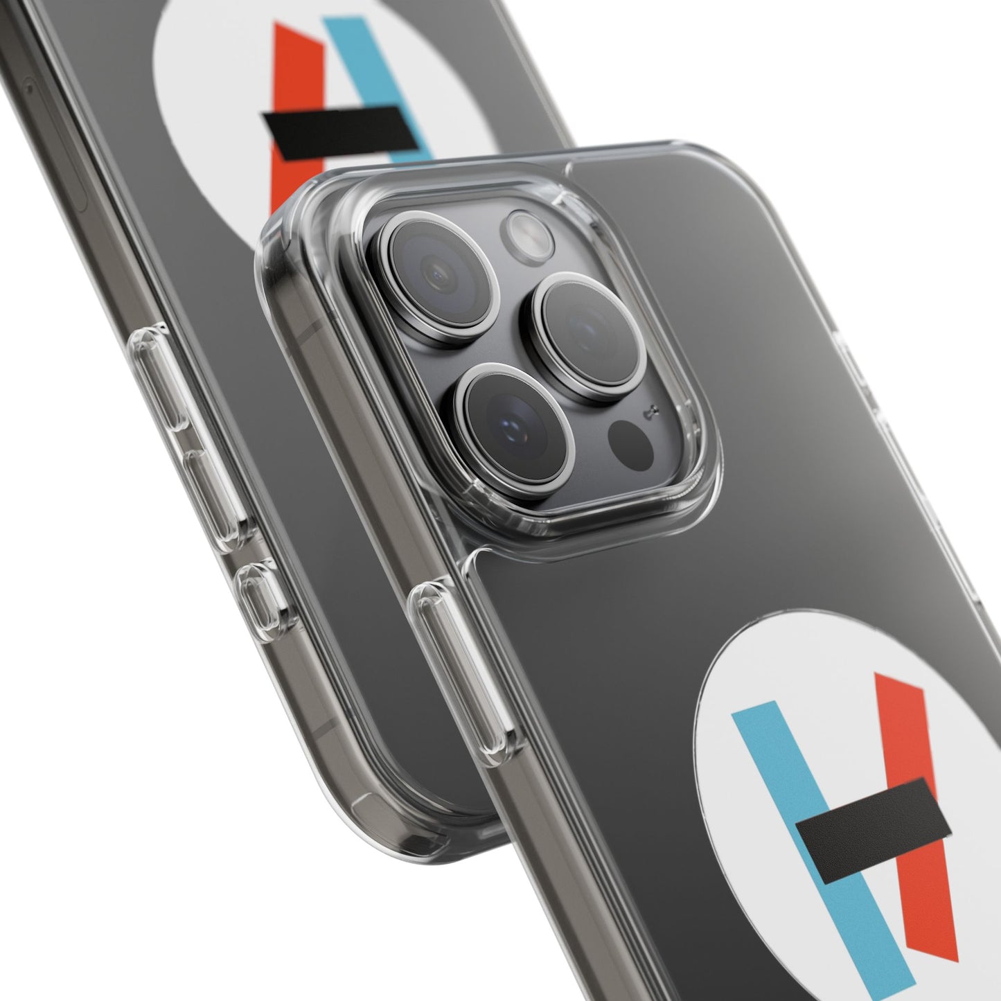 Circle Flame Clear Case
