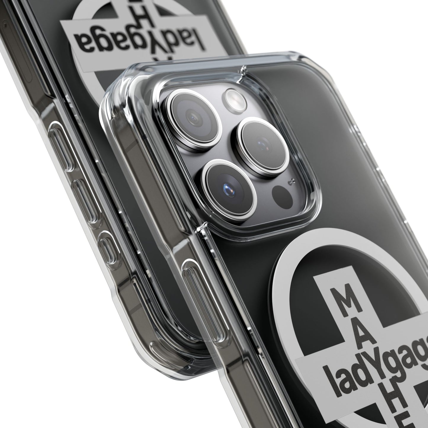 Lady Cross Mayhem Magnetic clear case
