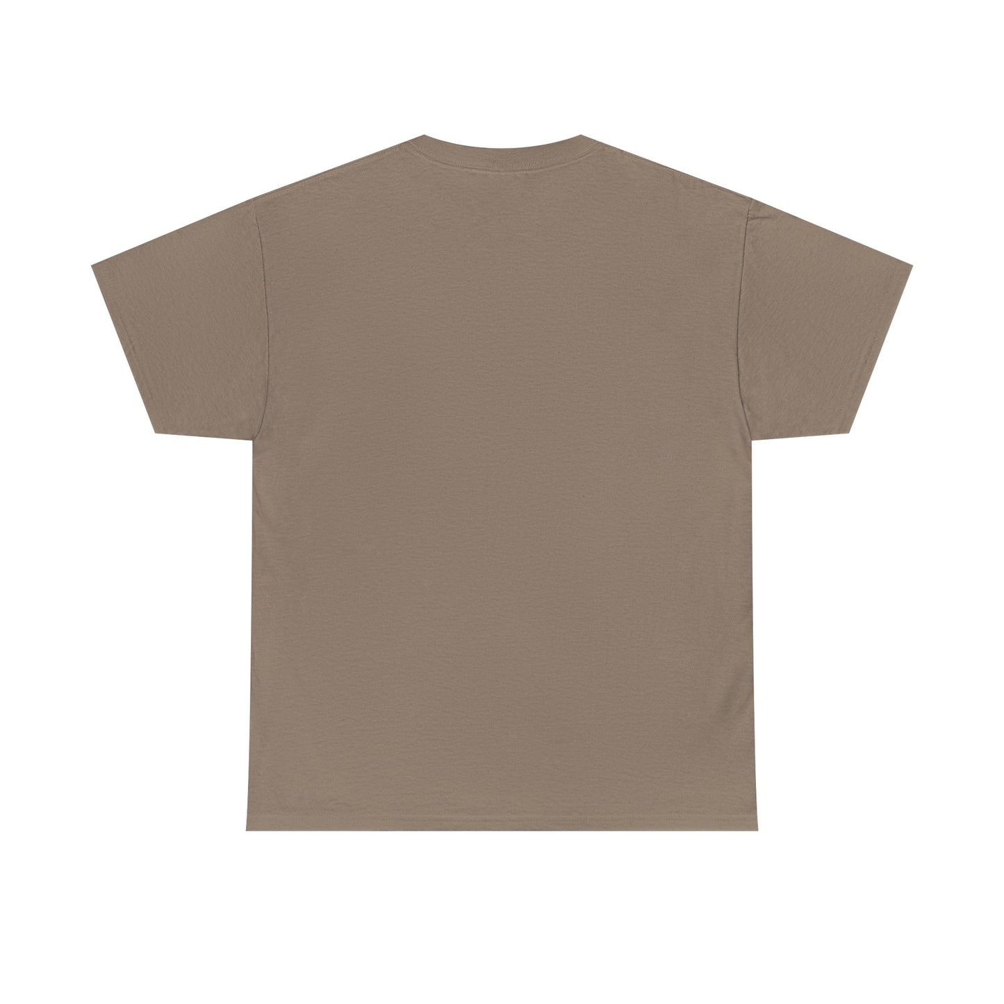 Sun and Waves Minimalist Unisex Heavy Cotton Tee