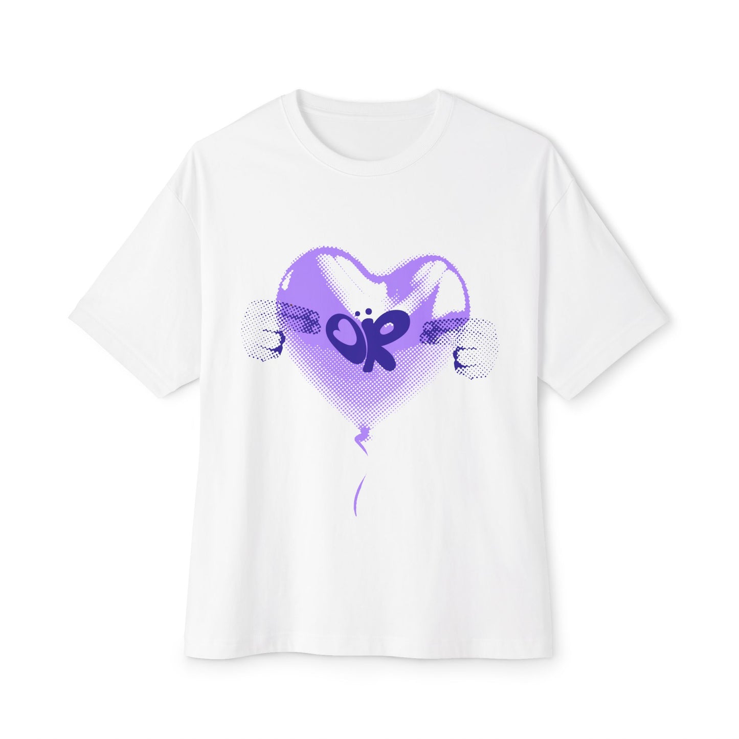 Heart Balloon OR Pop Art-Oversized Tee