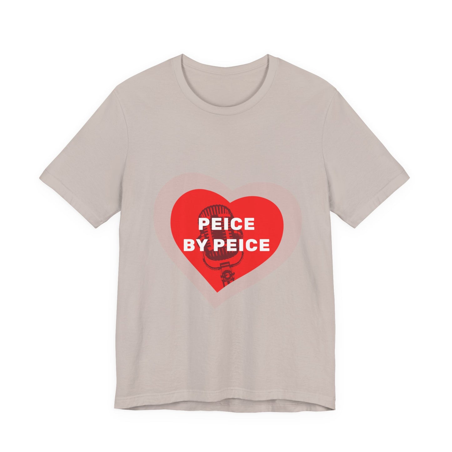 Piece by Piece Mic Drop Unisex Jersey short sleeve tee