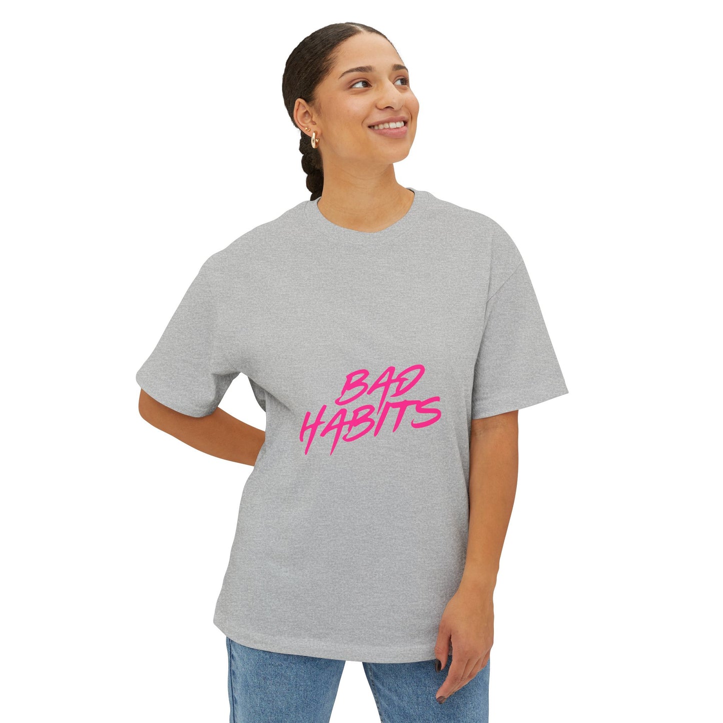 Sun and Waves Minimalist Oversized Boxy Tee