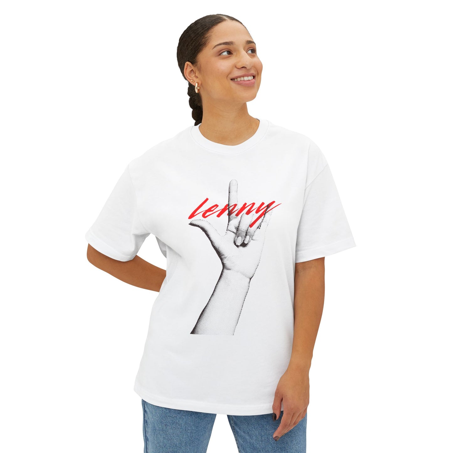 Rock Vibes Only Unisex Oversized Boxy tee