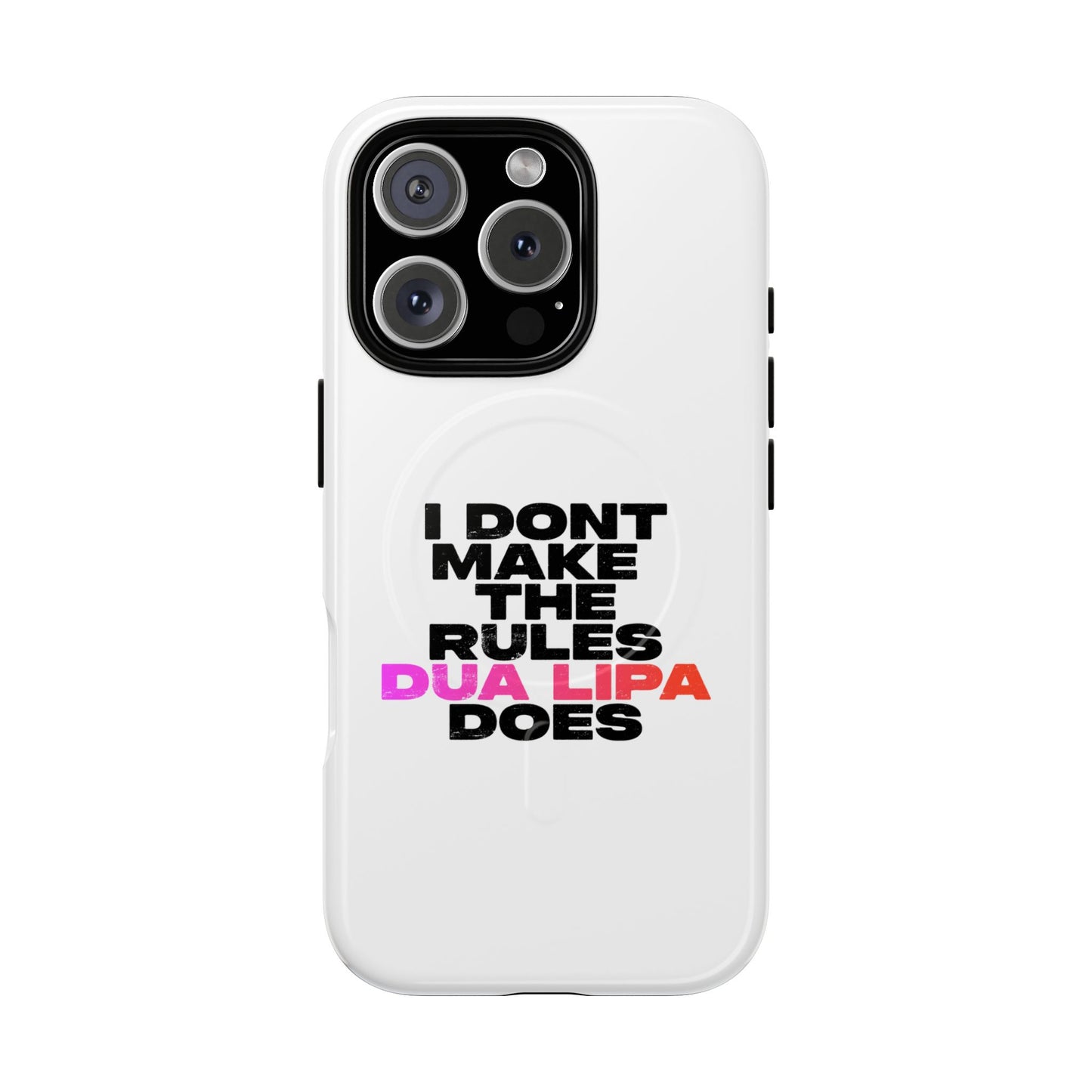 Retro Fade Letter Tough Magnetic Case