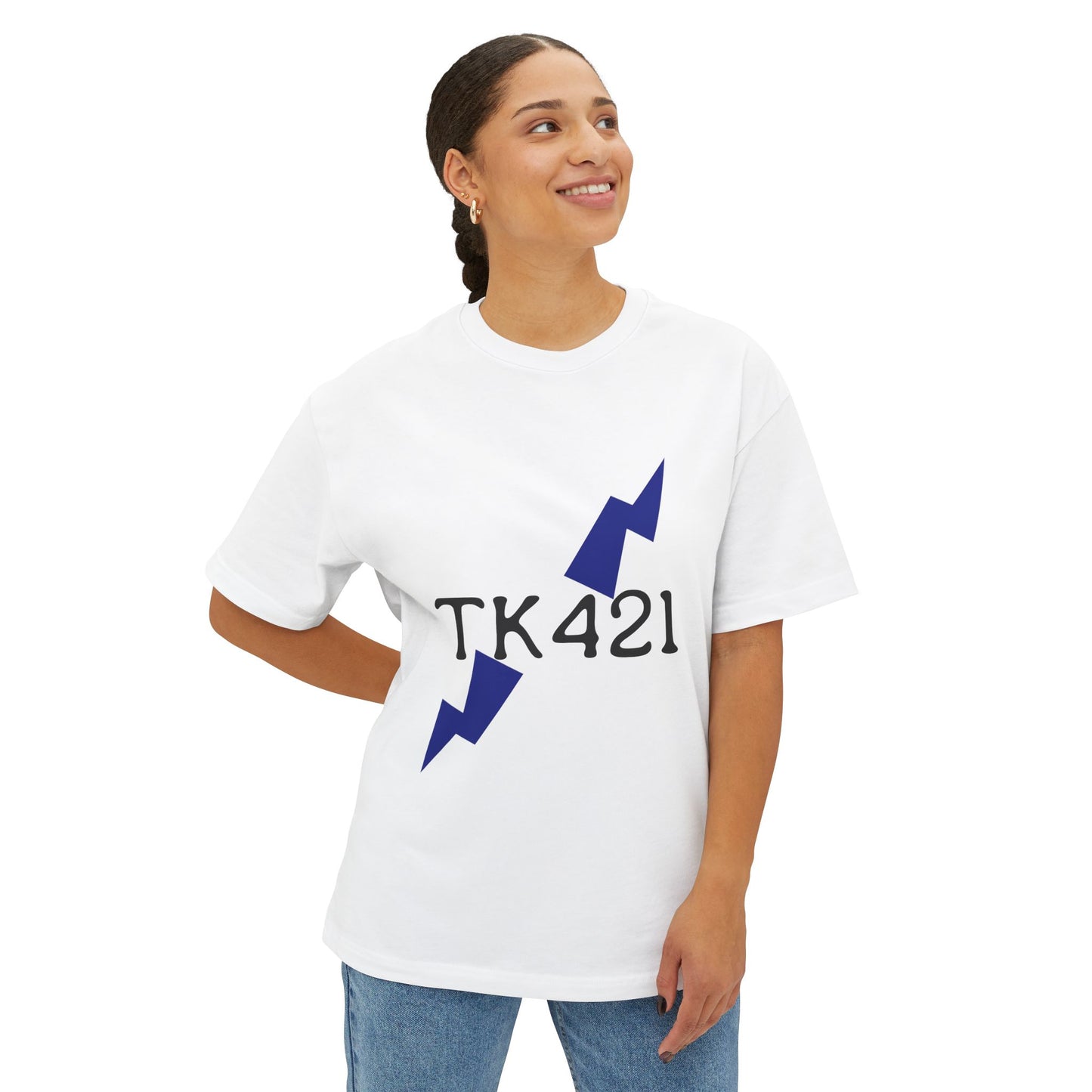 Bolt Duality Unisex Oversized Boxy tee