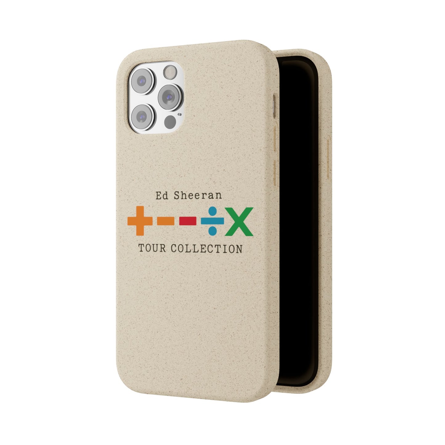 Biodegradable Cases for iPhone 12 to 16 Pro Max Showcasing – Ed Sheeran Edition