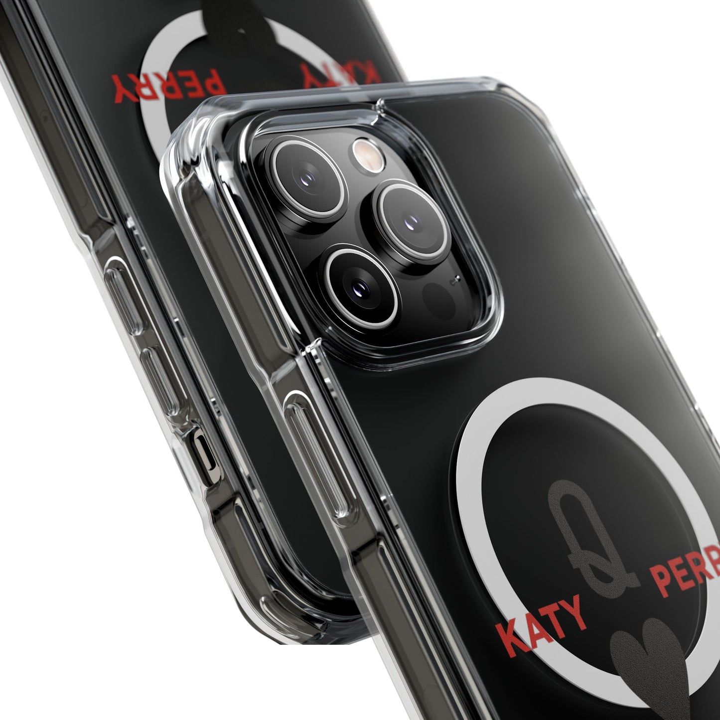 Dual Name Impact Magnetic Clear Impact cases