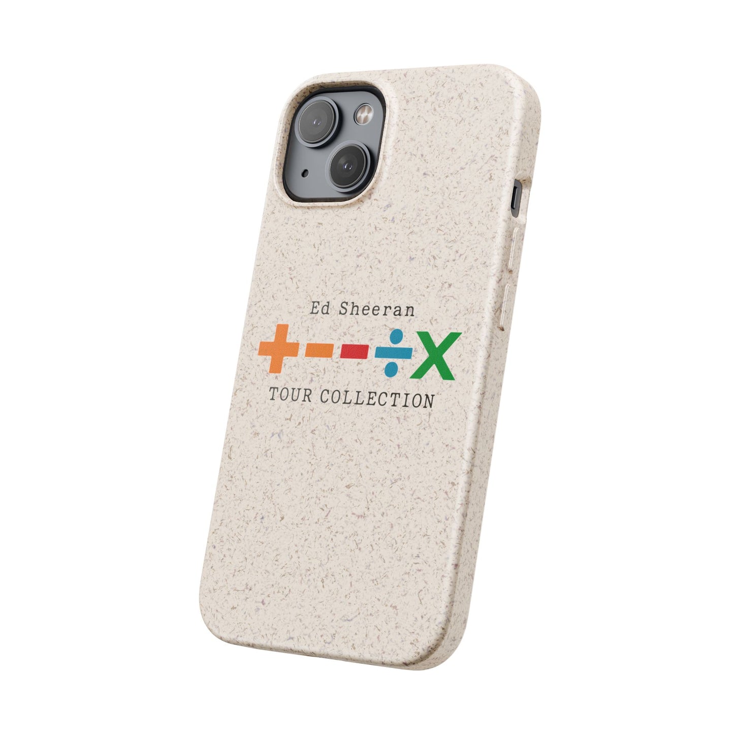 Biodegradable Cases for iPhone 12 to 16 Pro Max Showcasing – Ed Sheeran Edition