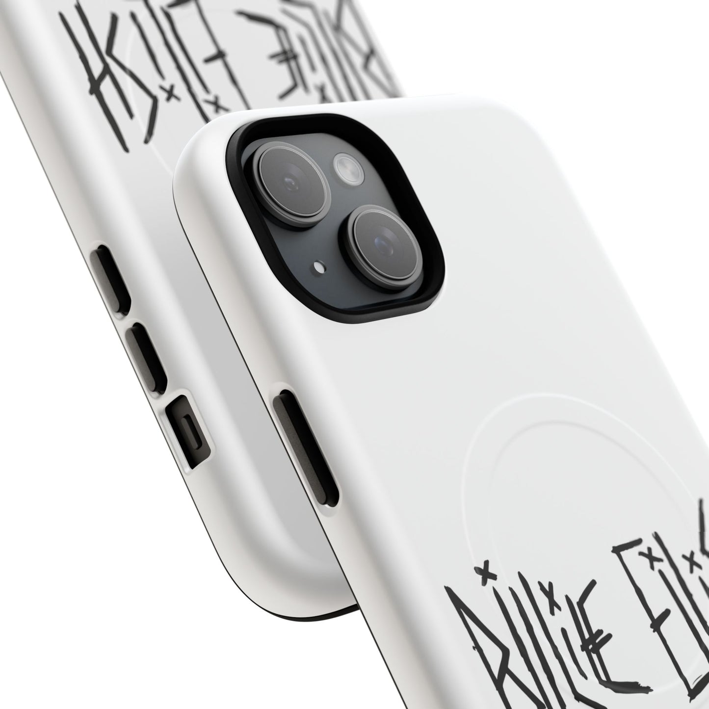 Twisted Ink Font Tough Magnetic Case