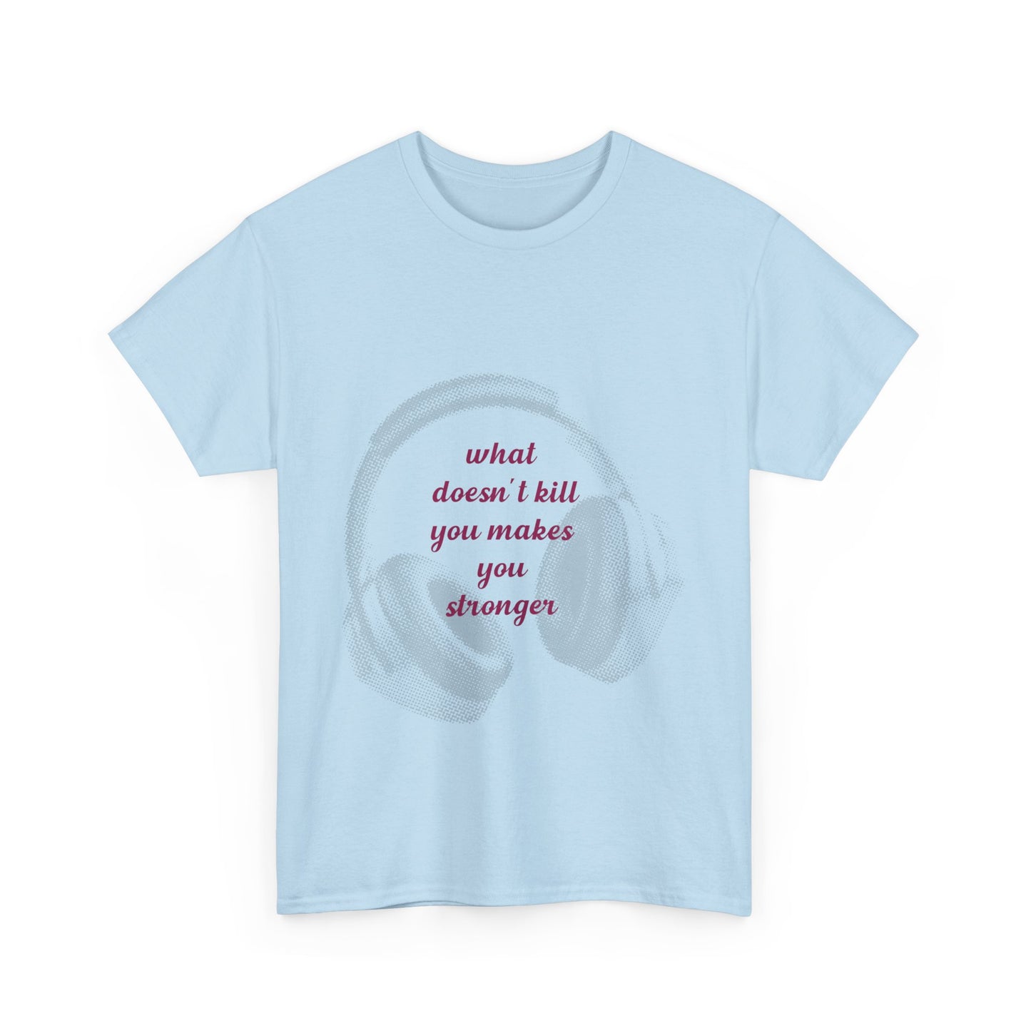 Stronger Soundwaves Unisex Heavy cotton tee