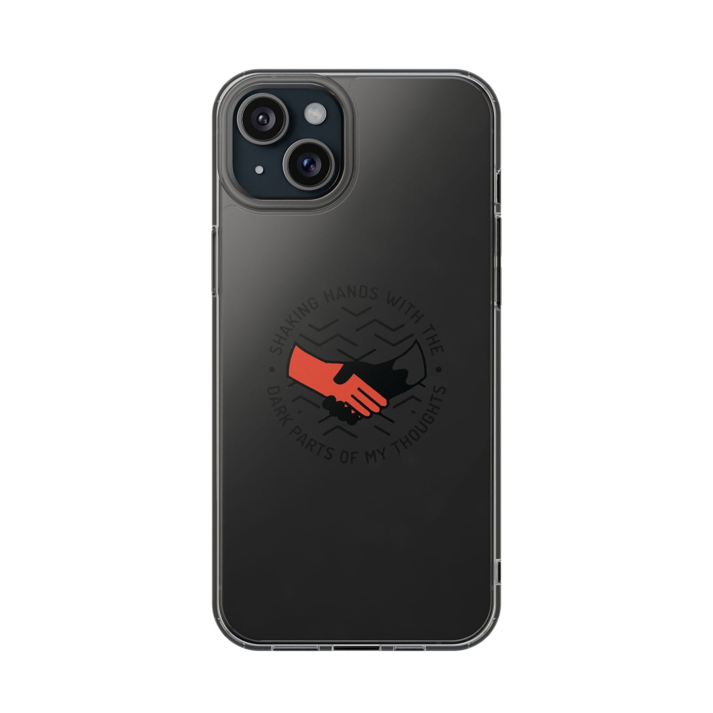 Dark Grip Clear Case