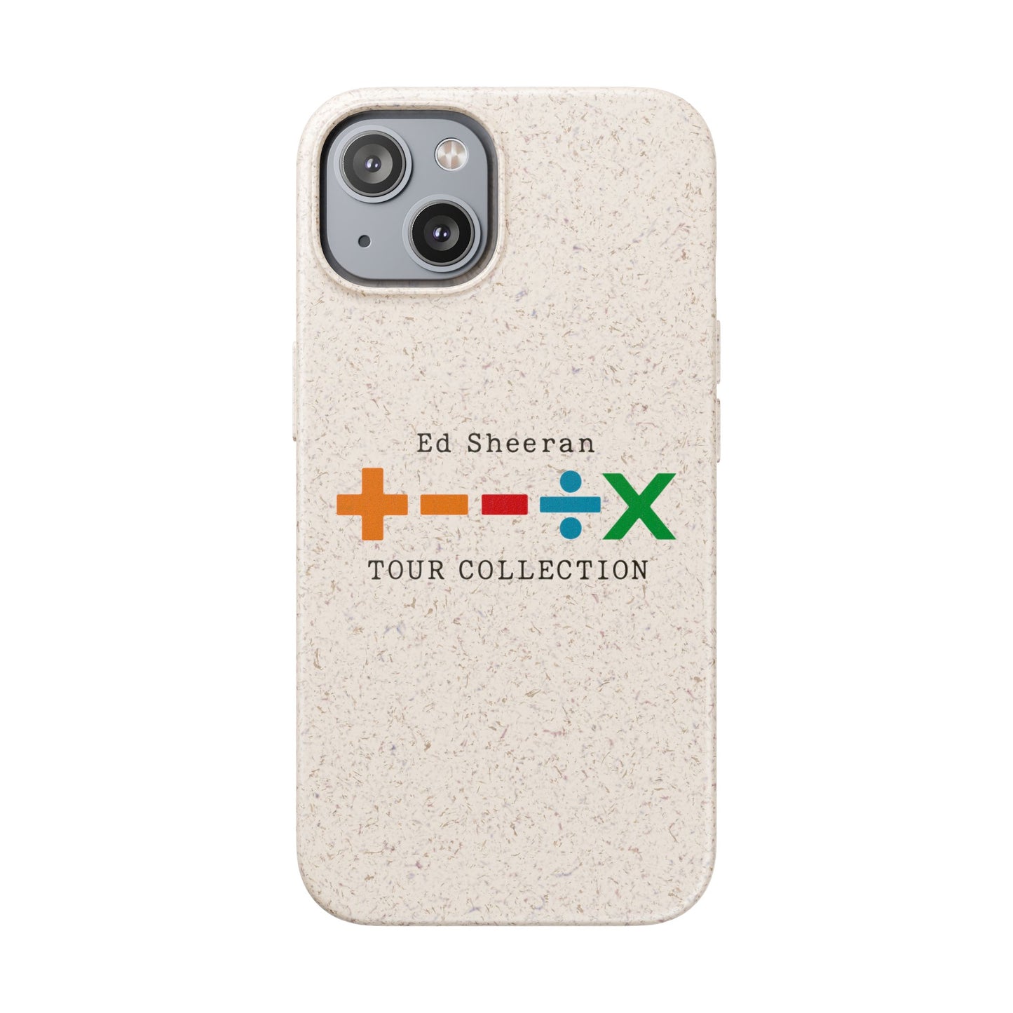 Biodegradable Cases for iPhone 12 to 16 Pro Max Showcasing – Ed Sheeran Edition
