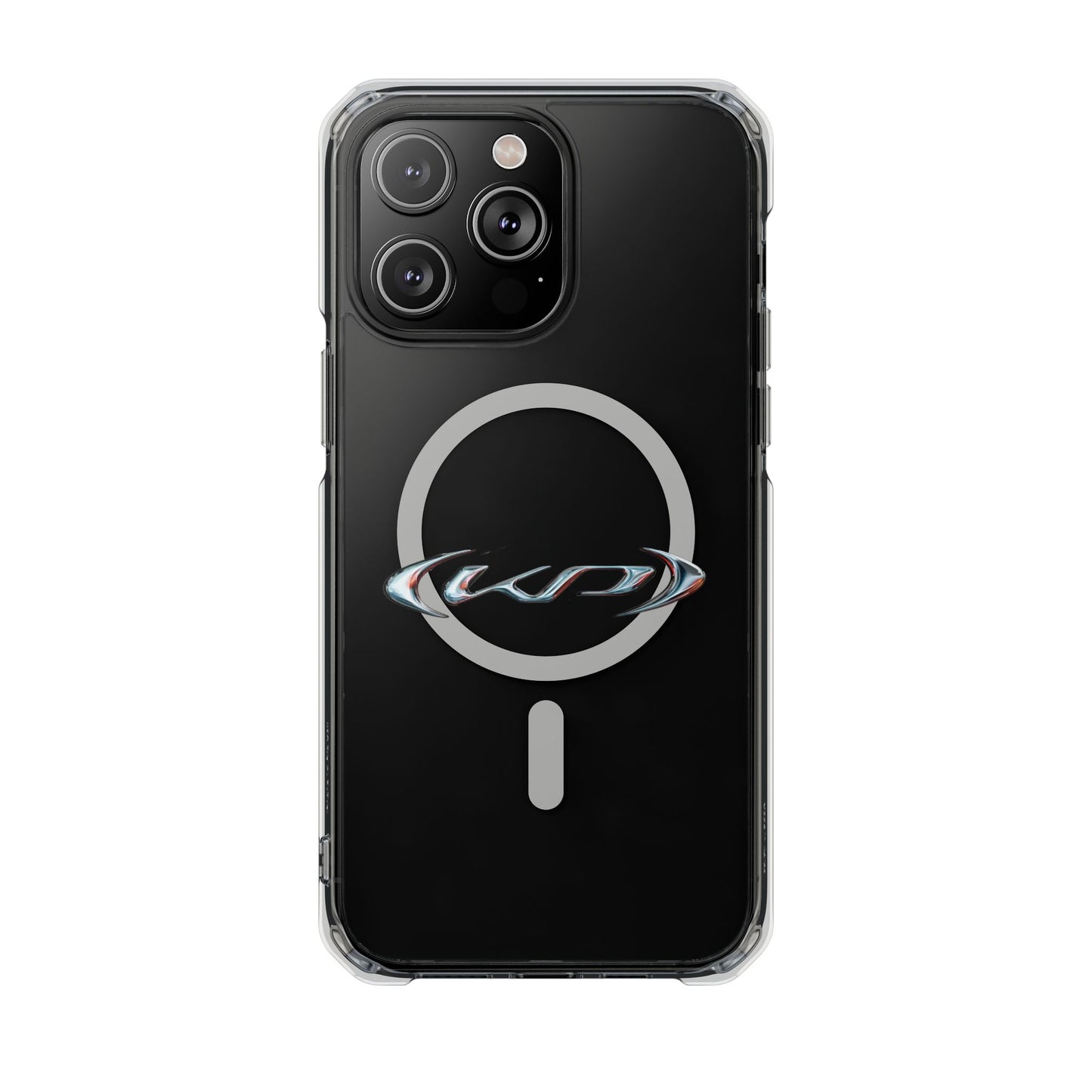 Neon‑Gradient Rua Magnetic Clear Impact cases
