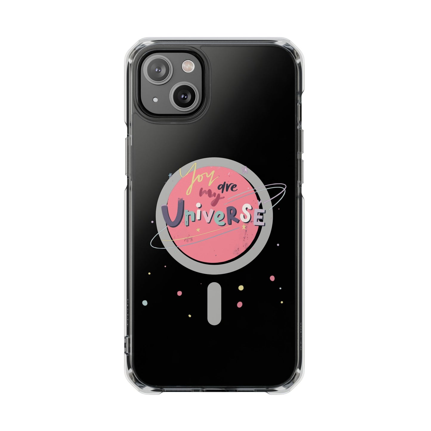 Pastel Planet & Universe Magnetic Clear Impact case
