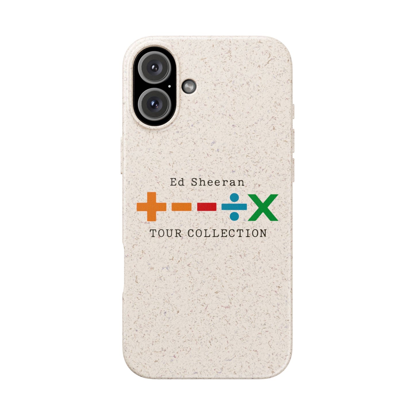Biodegradable Cases for iPhone 12 to 16 Pro Max Showcasing – Ed Sheeran Edition