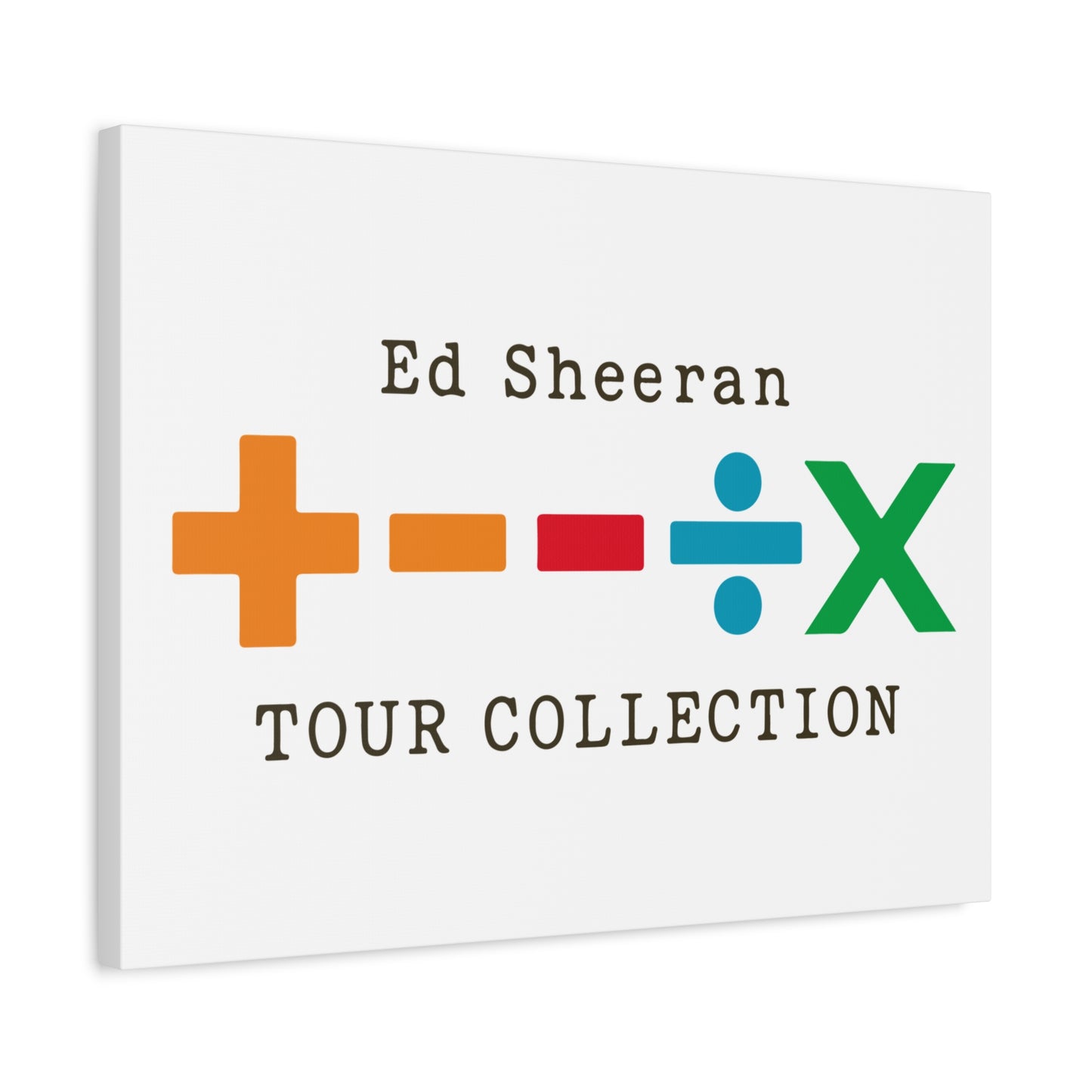 Matte Stretched Canvas, 1.25" Depth – Ed Sheeran Edition