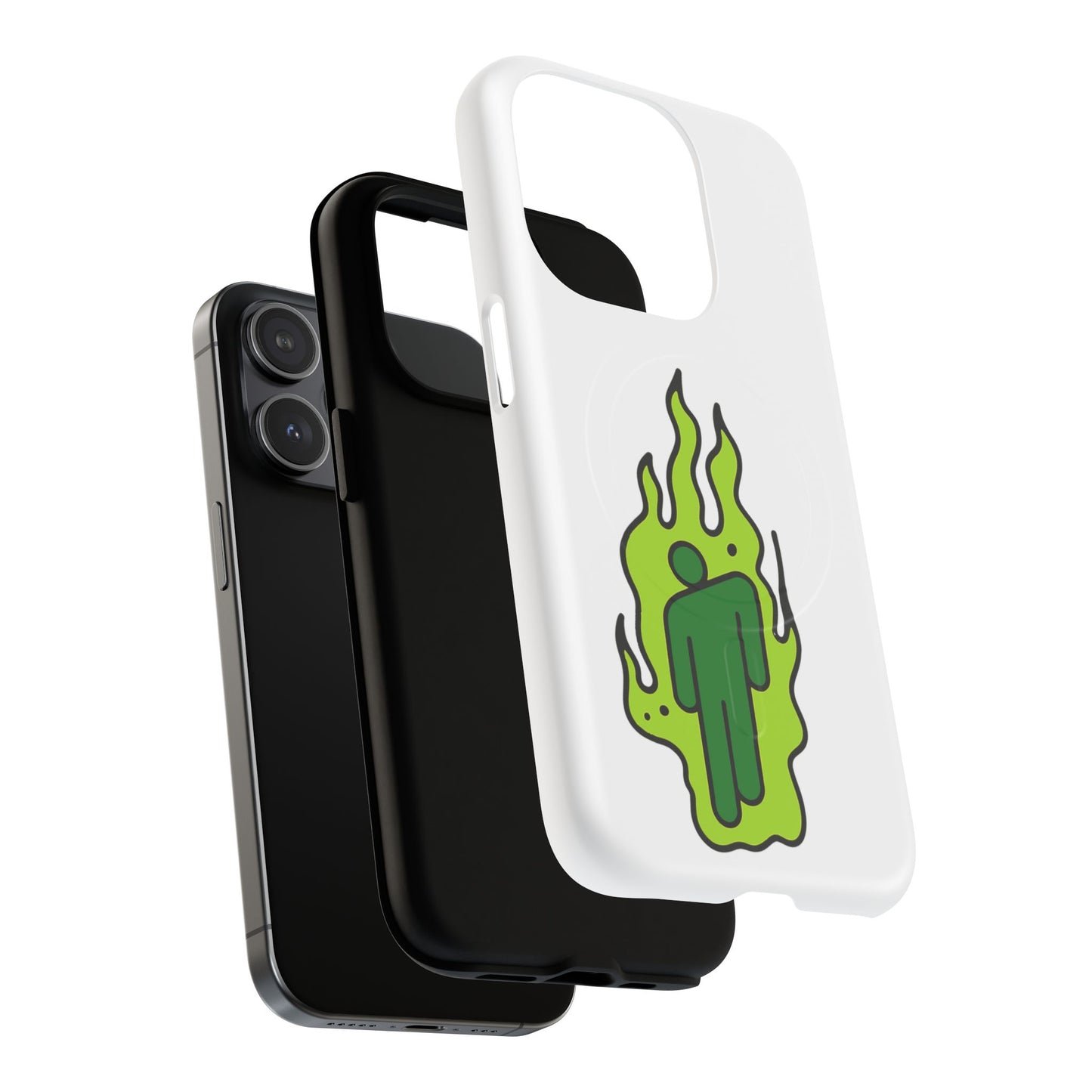 Green Flame Icon Tough Magnetic Case