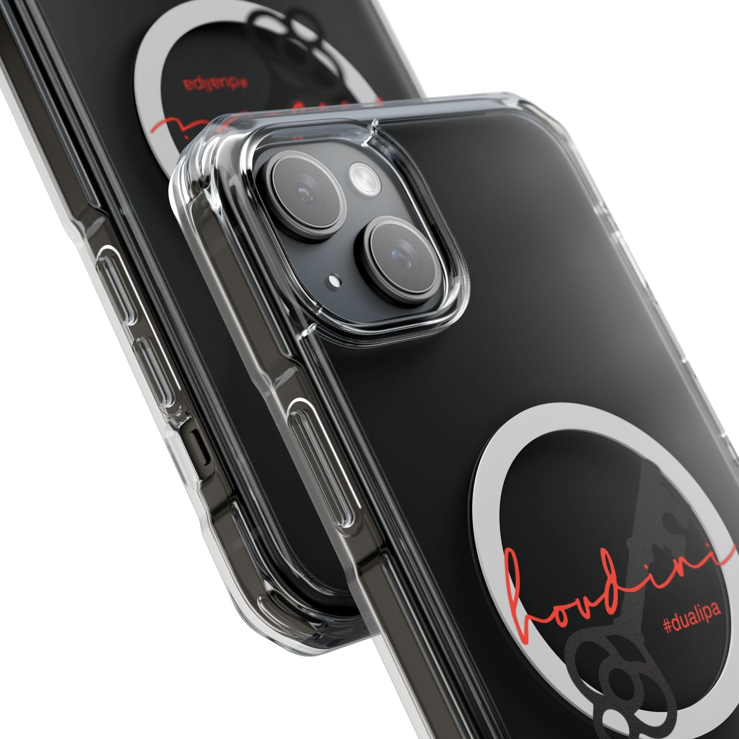 Cursive Spell “Houdini” Magnetic Clear Impact case