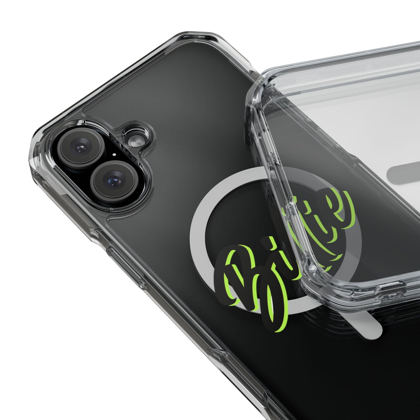 Electric Script Vibes Magnetic Clear Impact Case
