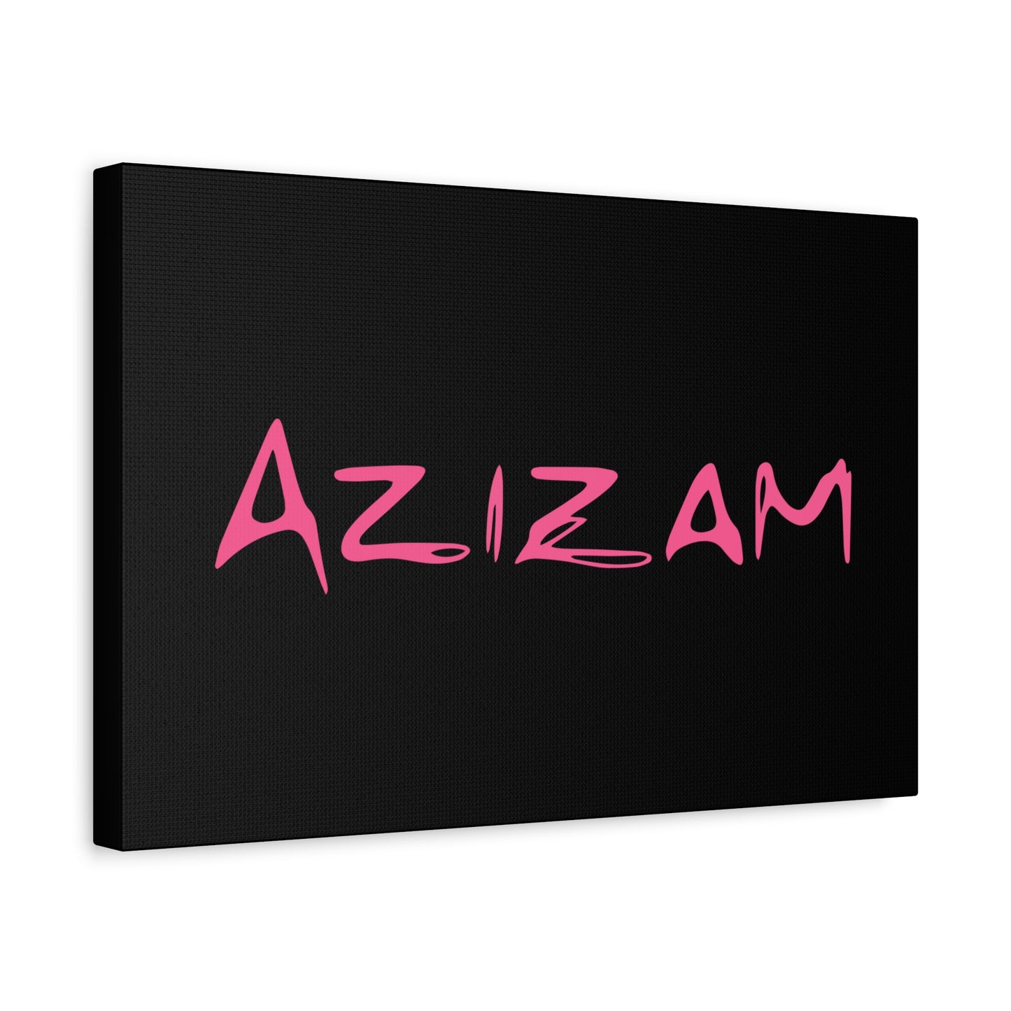 Handwritten Heart Doodle Matte Canvas