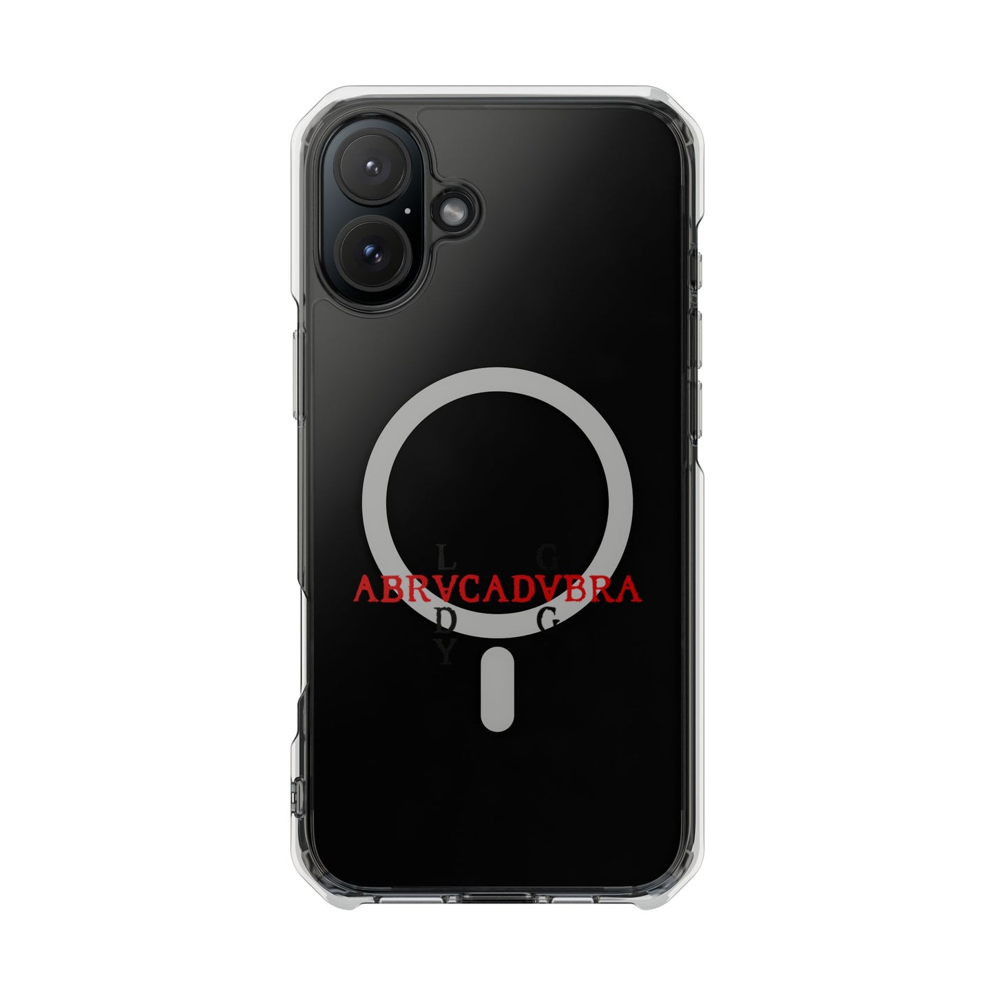 ABRVCADVRA Gothic Spell Magnetic clear case