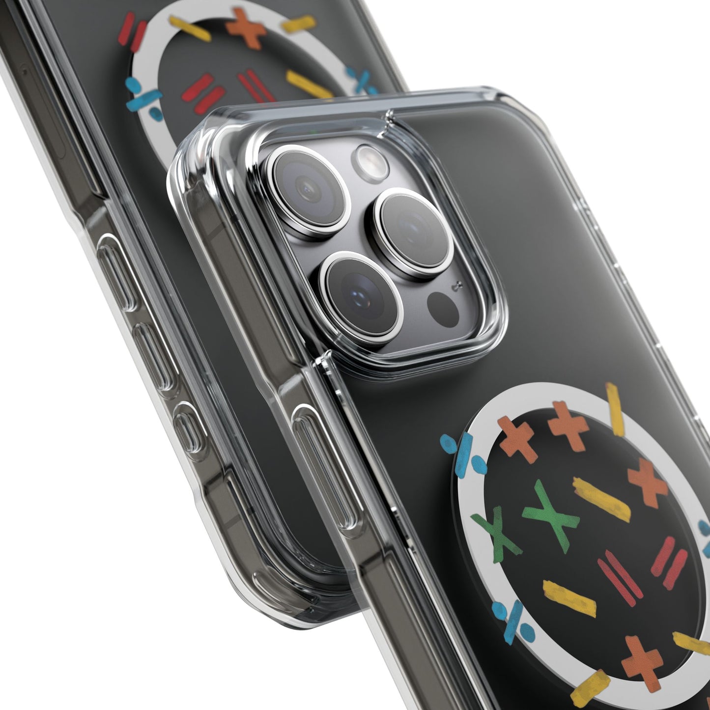 Minimalist Paw Print Magnetic Clear Impact Case