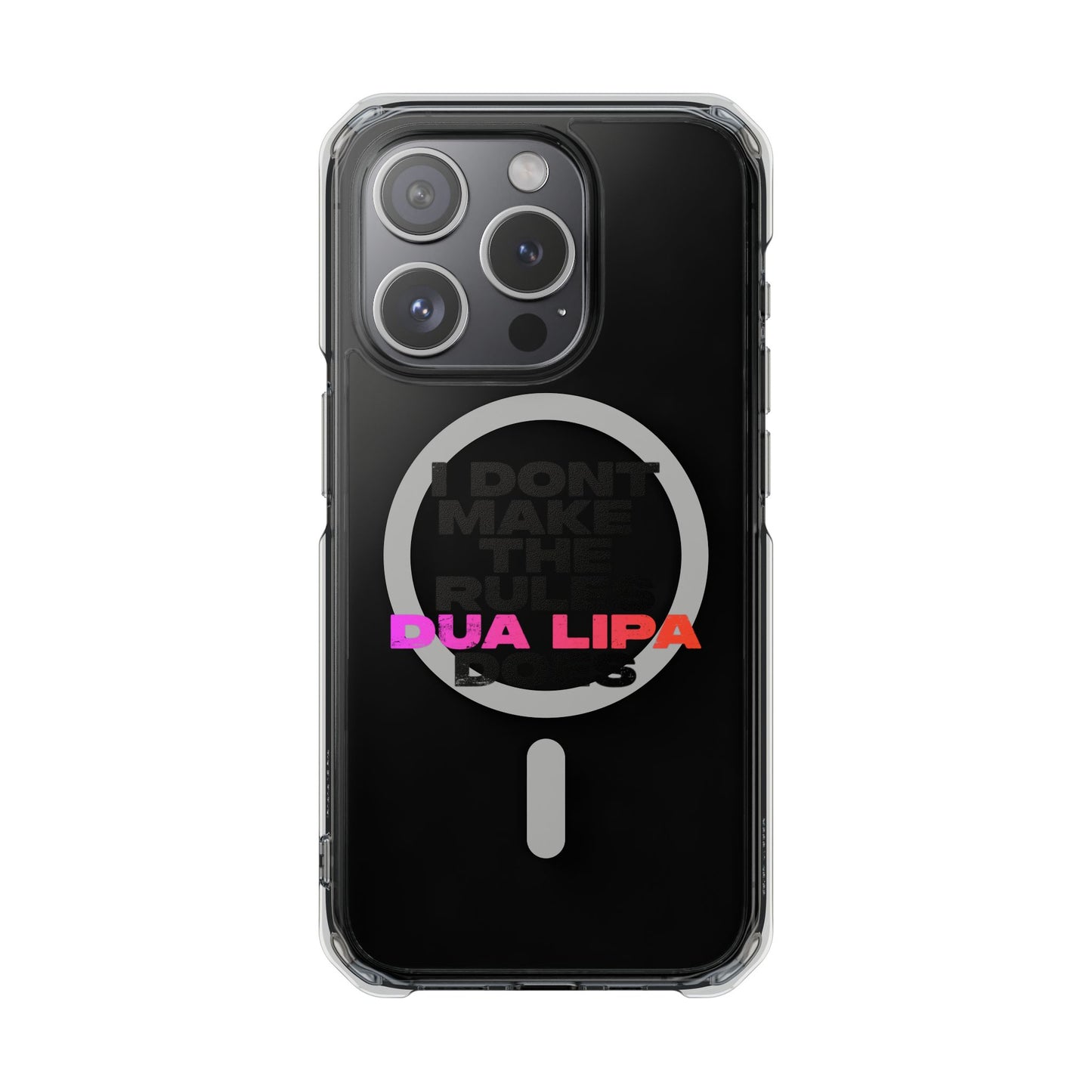 Retro Fade Letter Magnetic Clear Impact case