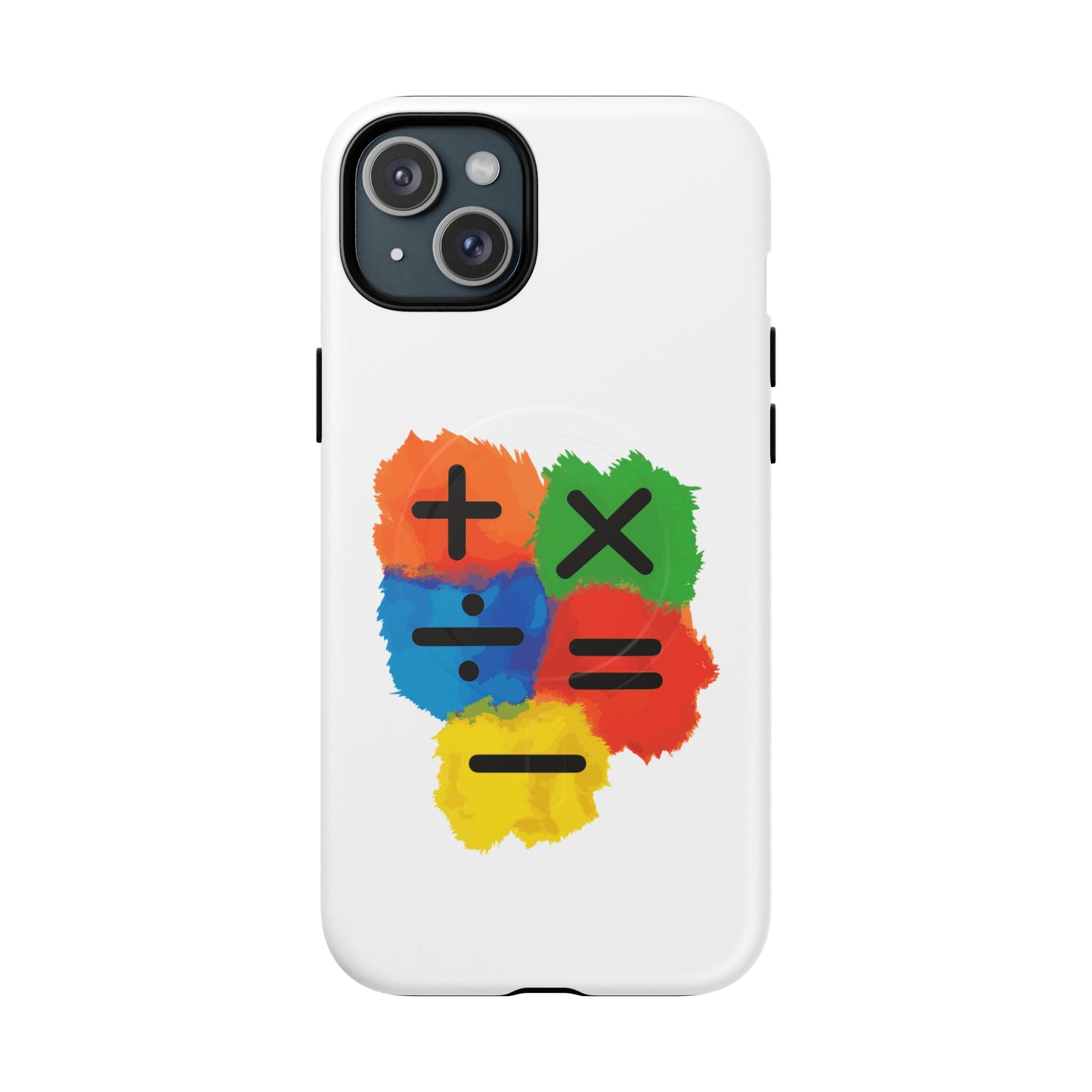 Orange Equals Symbol Tough Magnetic case