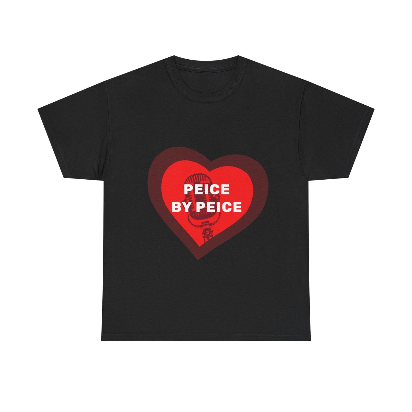 Piece by Piece Mic Drop Unisex Heavy cotton tee