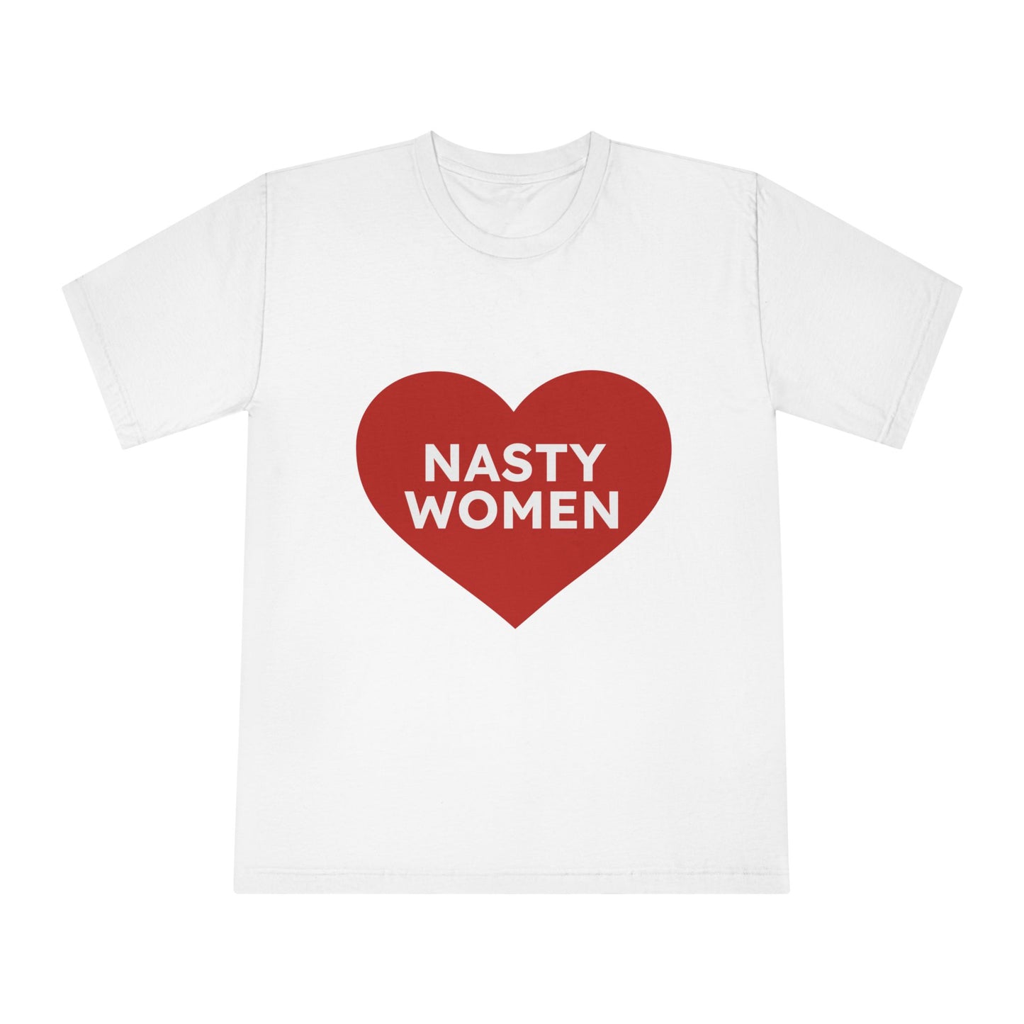 Nasty Women Heart - Unisex Classic Crewneck T-shirt