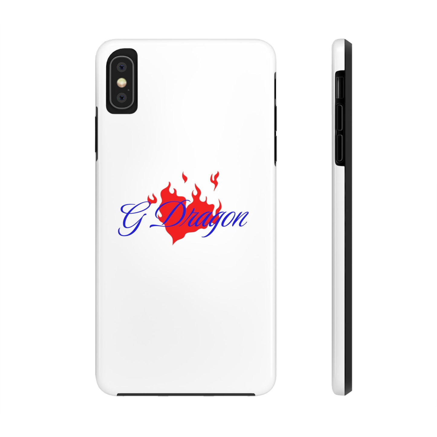 Heart on Fire Bold Script Tough Magnetic Case
