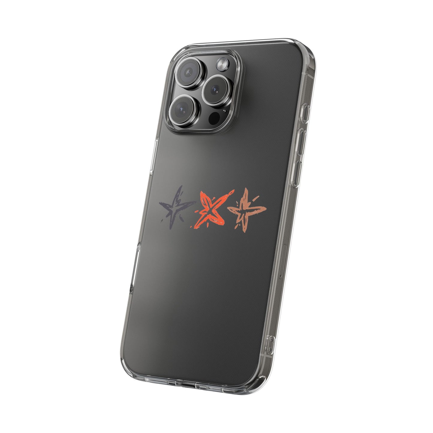 Starlit Threads Clear Cases