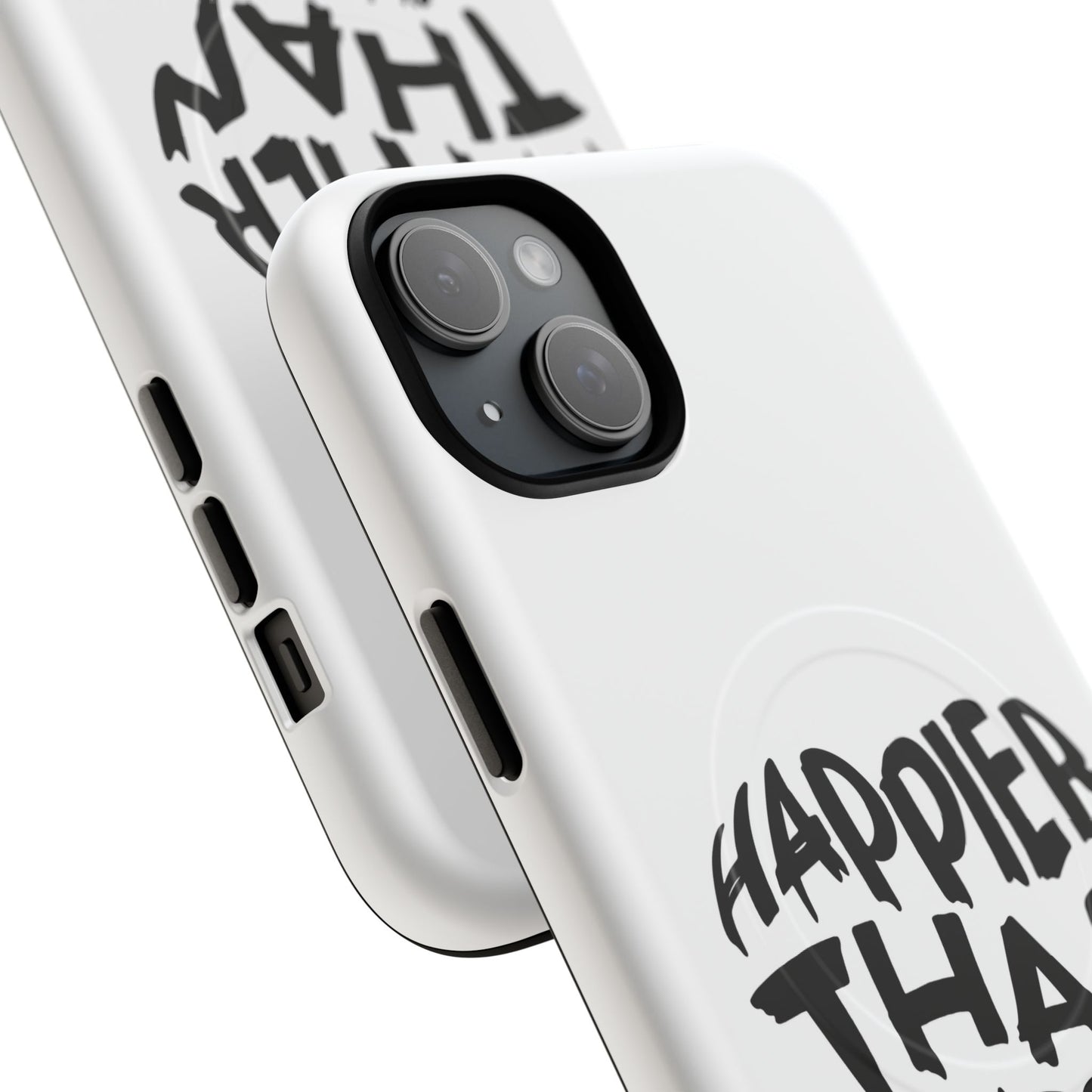 Happier Heart Lettering Tough Magnetic Case