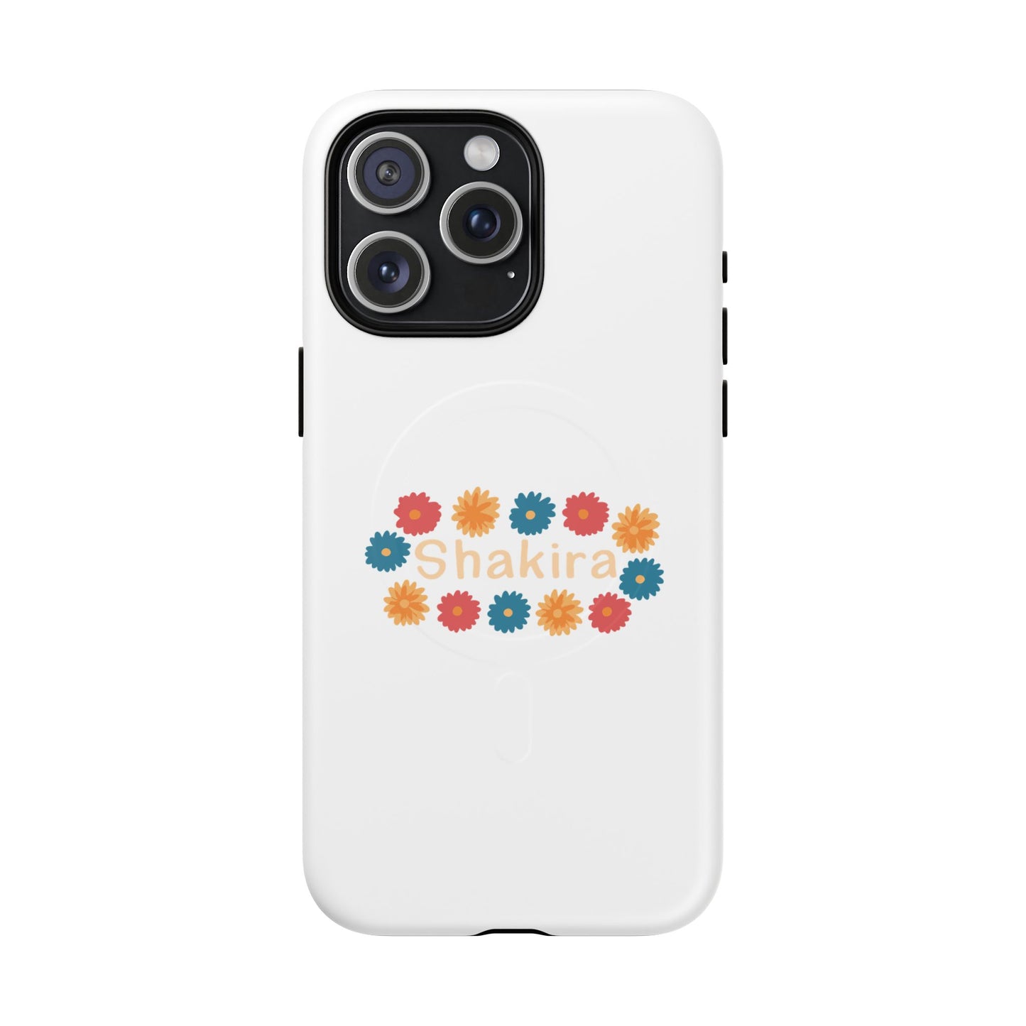 Retro Floral Groove Tough Magnetic case