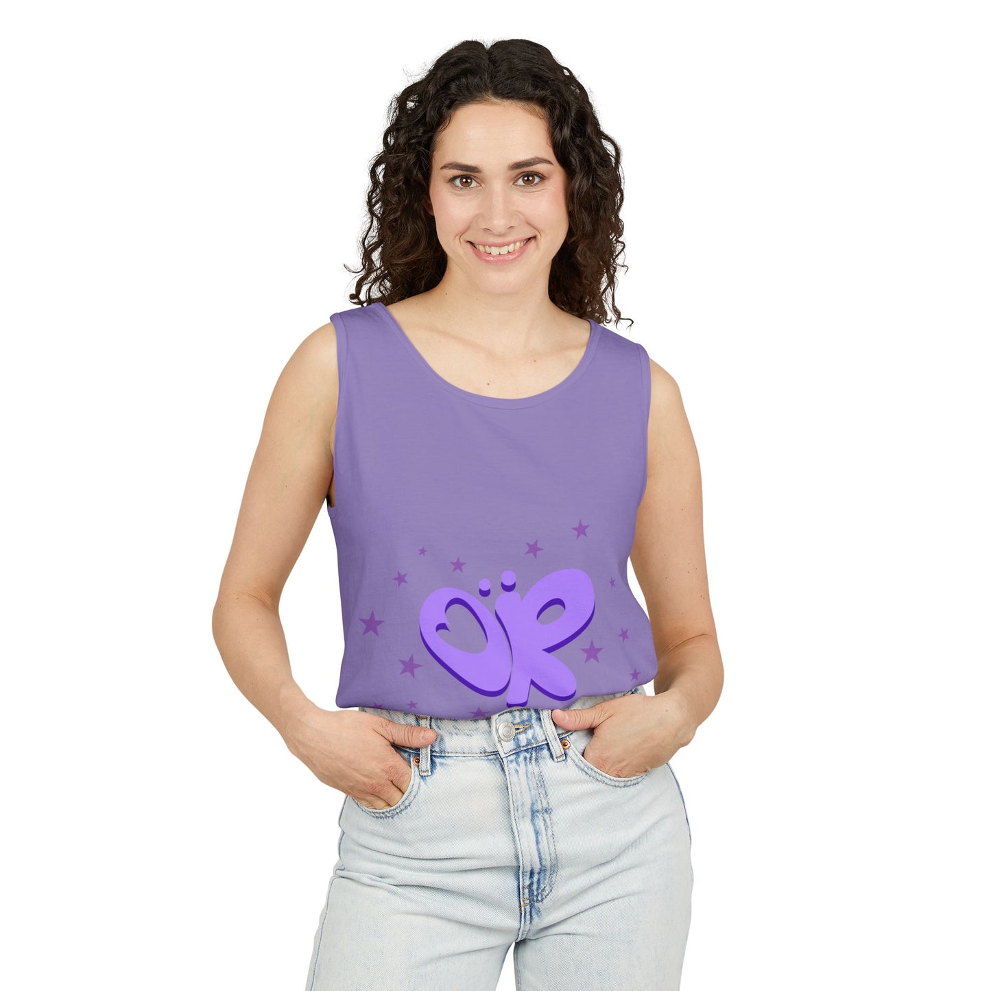 OR Graffiti Starburst-Dyed Tank Top