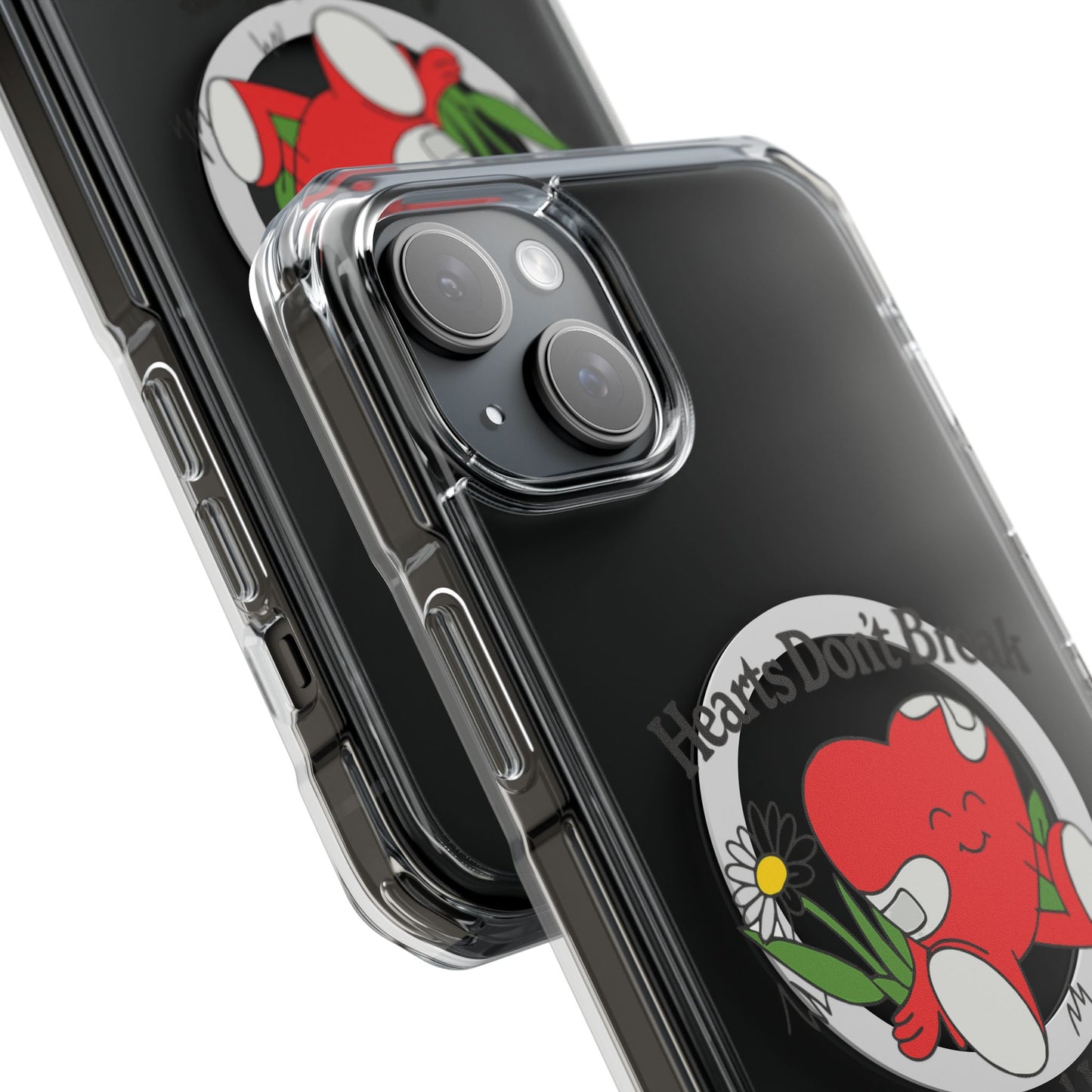 Abstract Guitar Sketch Magnetic Clear Impact Case